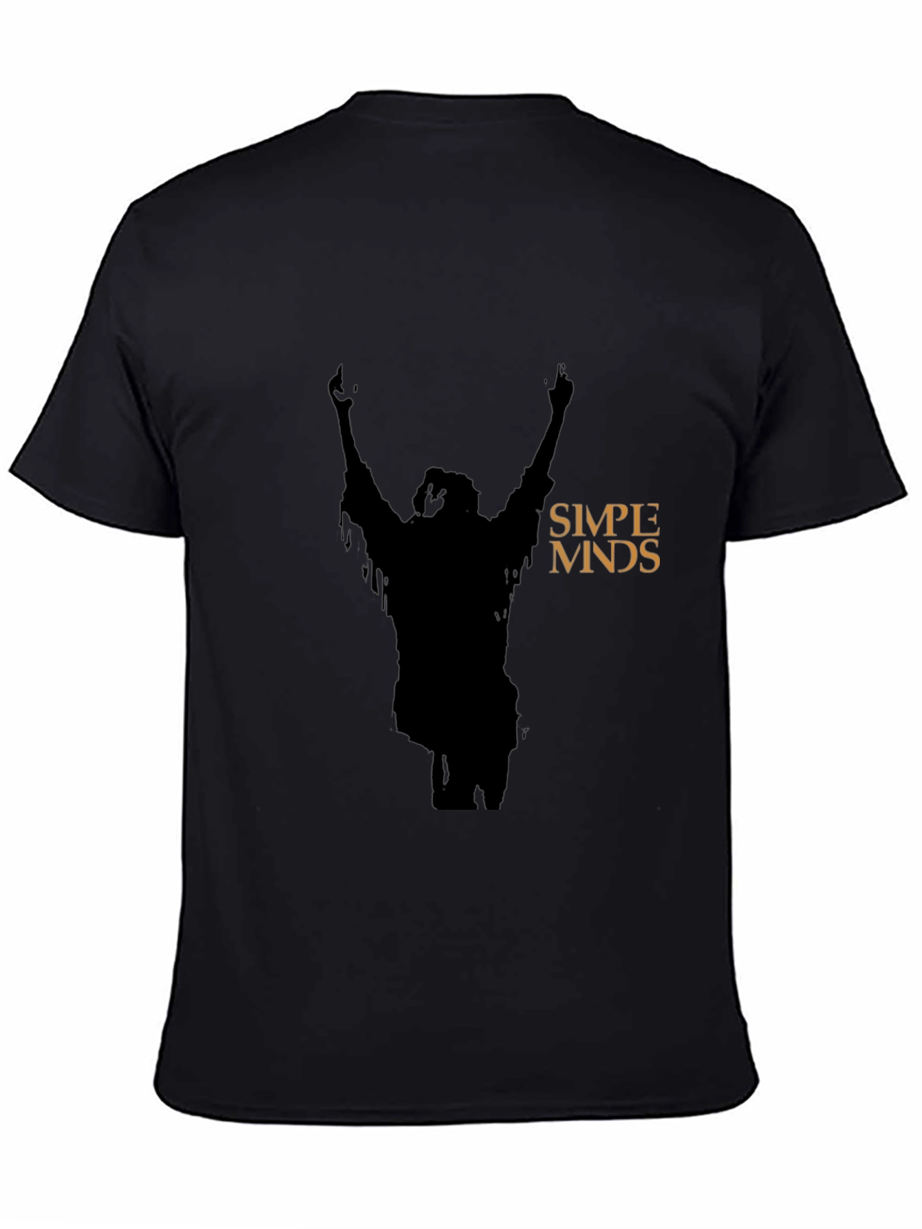 Simple Minds Graphic T-Shirt - Black