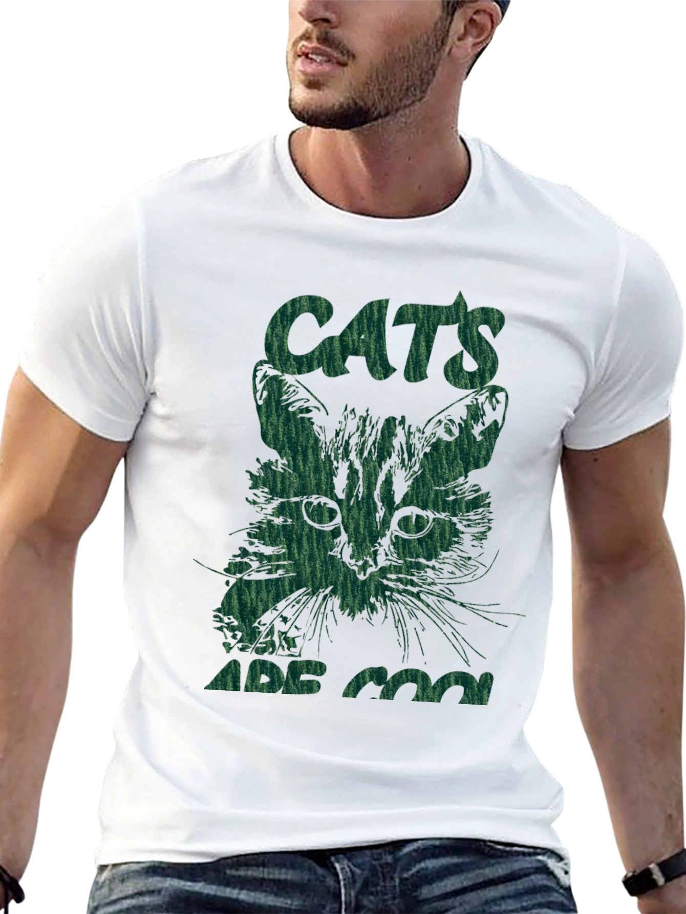 Cool Cats Graphic T-Shirt