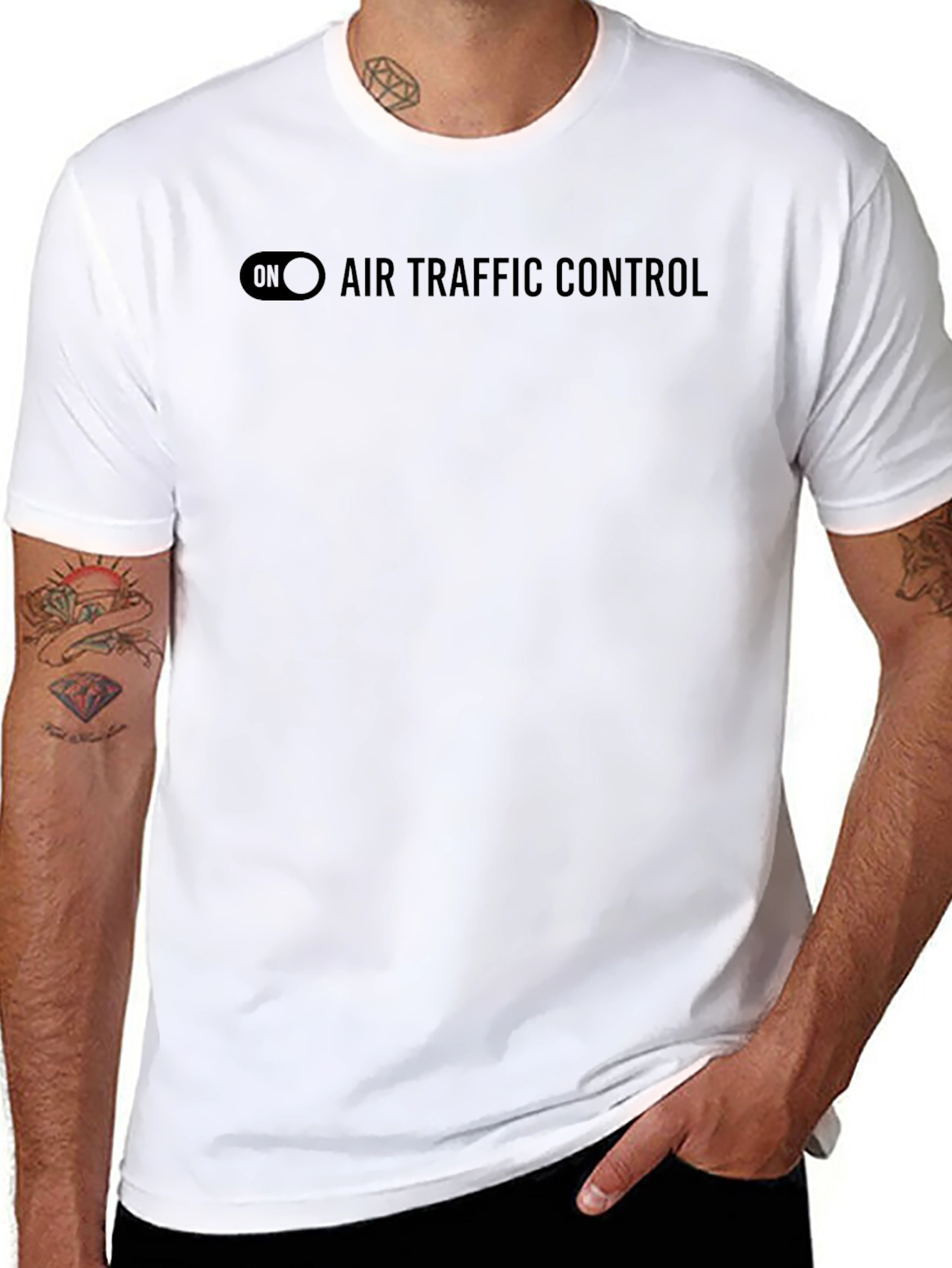 Air Traffic Control On Graphic T-Shirt