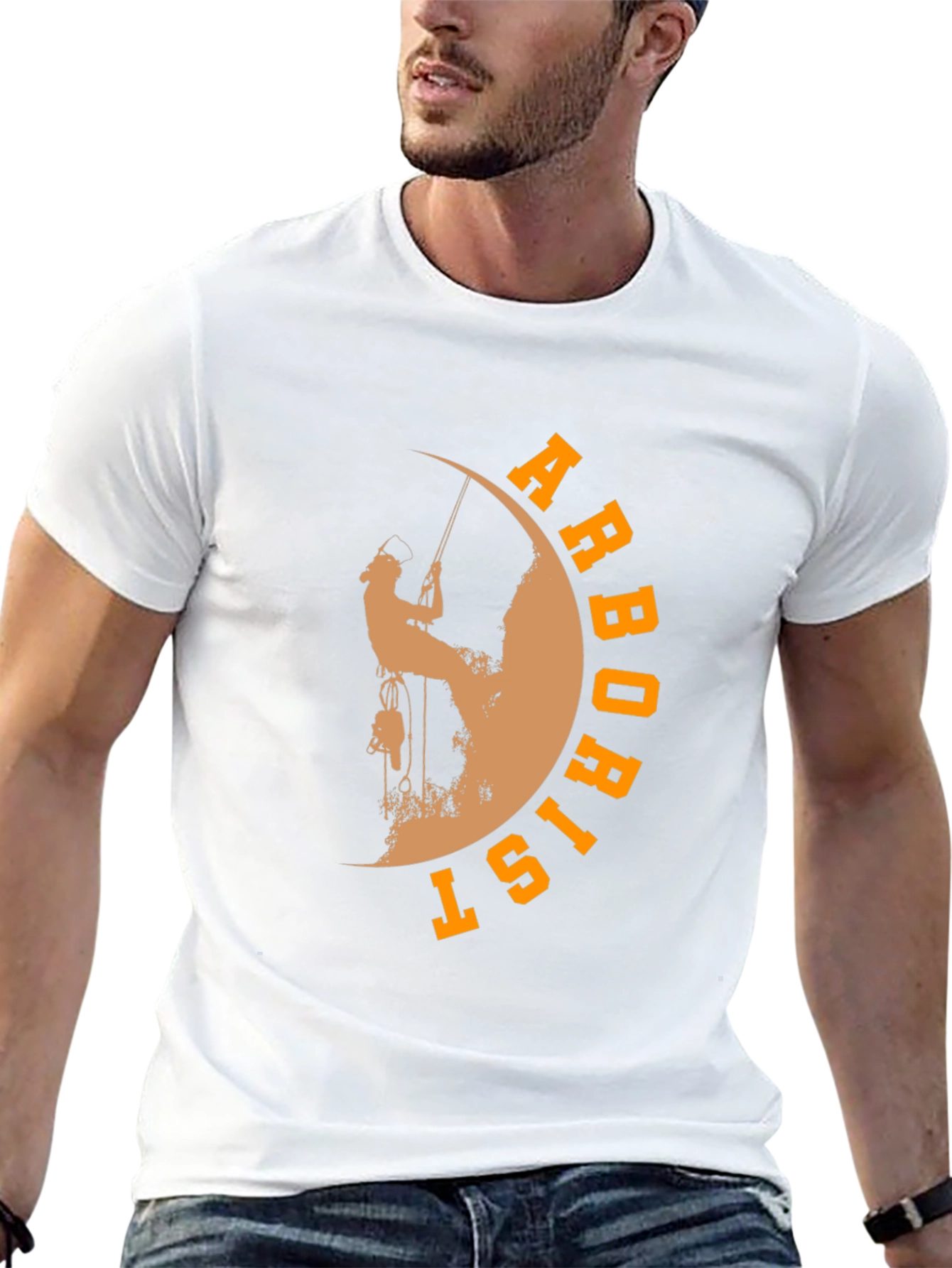 Arborist Climbing Tree T-Shirt