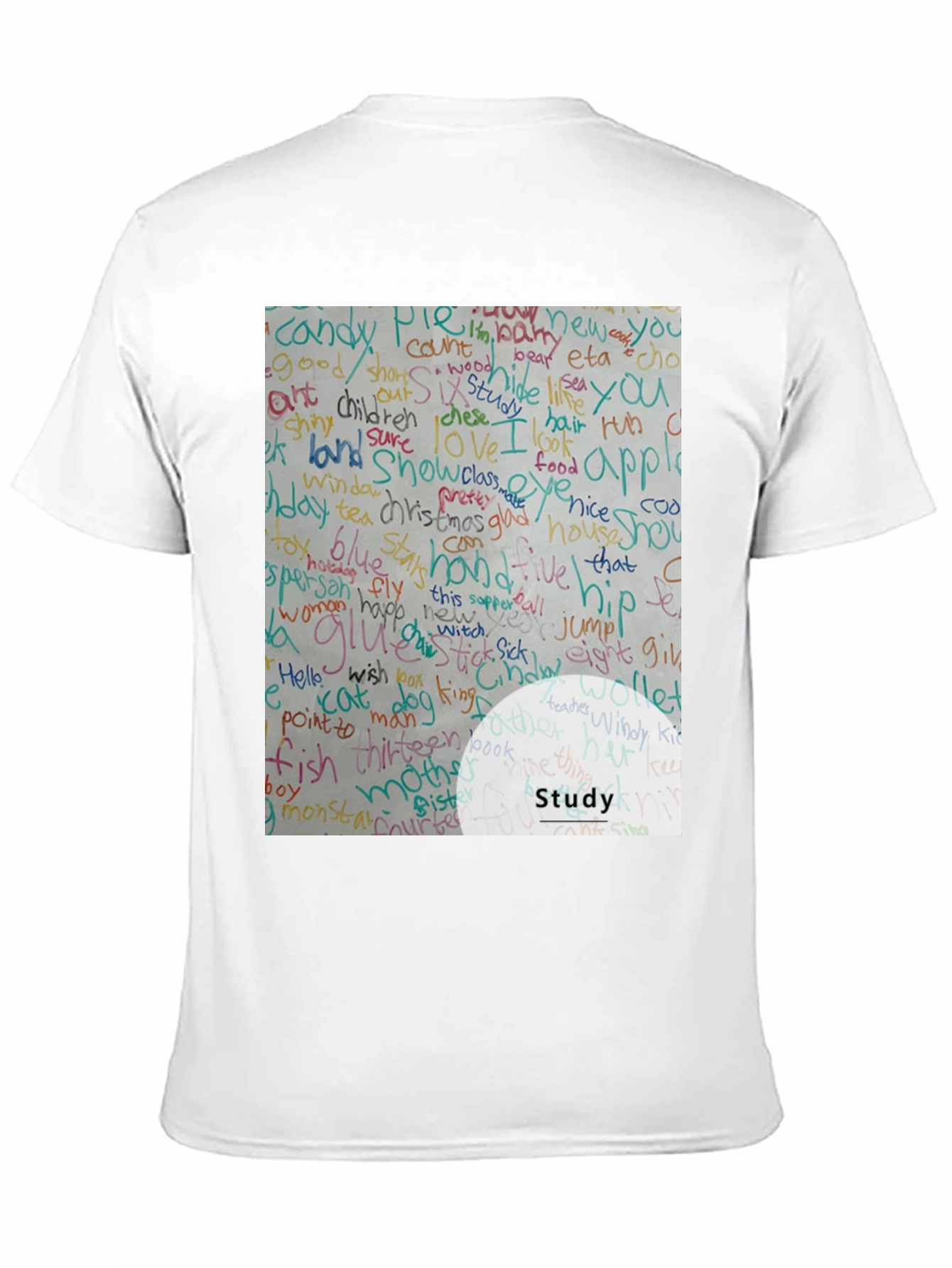 Study Word Art T-Shirt