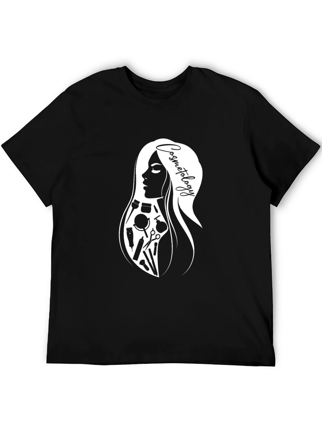 Cosmetology Graphic Tee - Black T-Shirt
