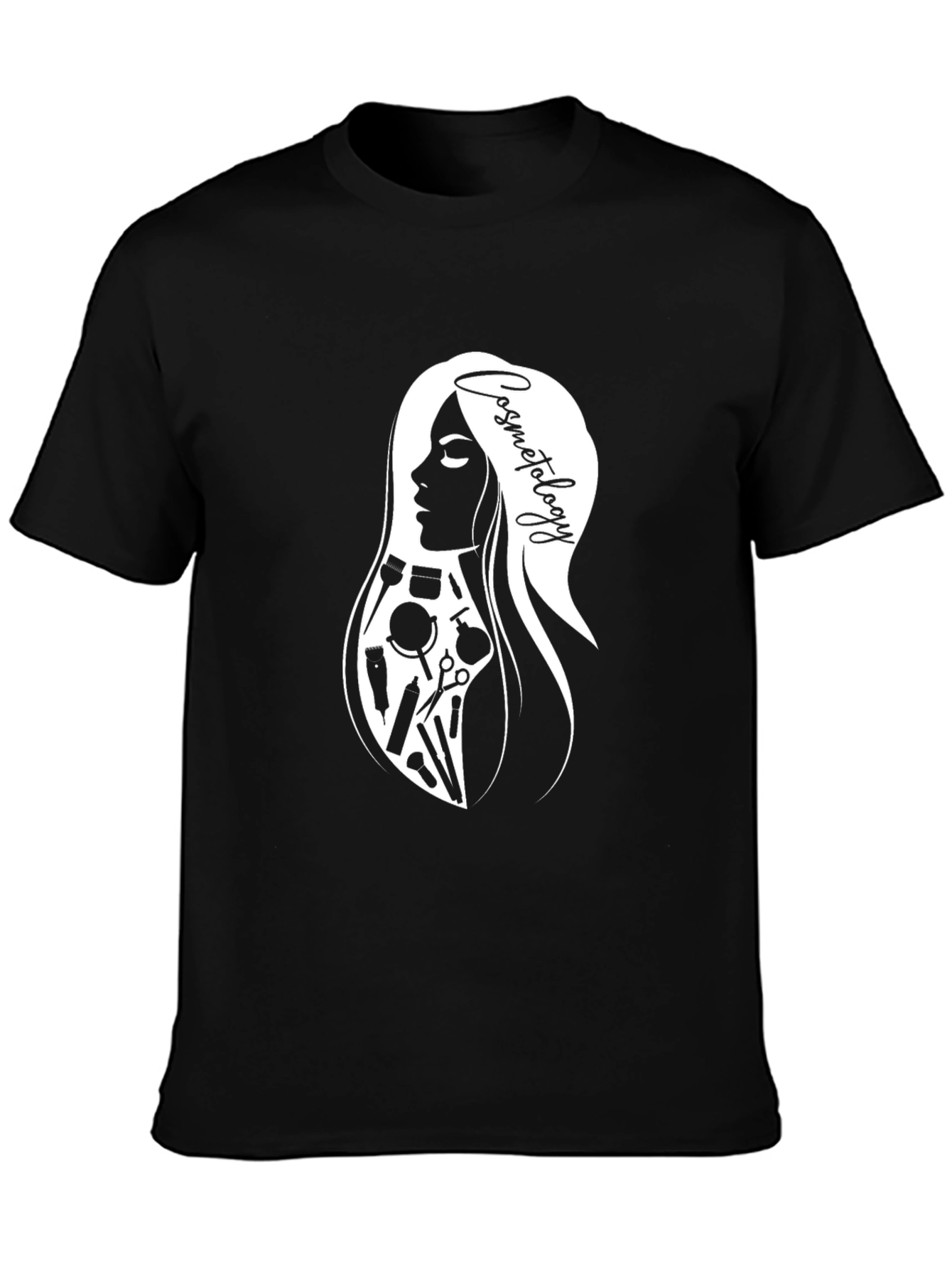 Cosmetology Graphic Tee - Black T-Shirt