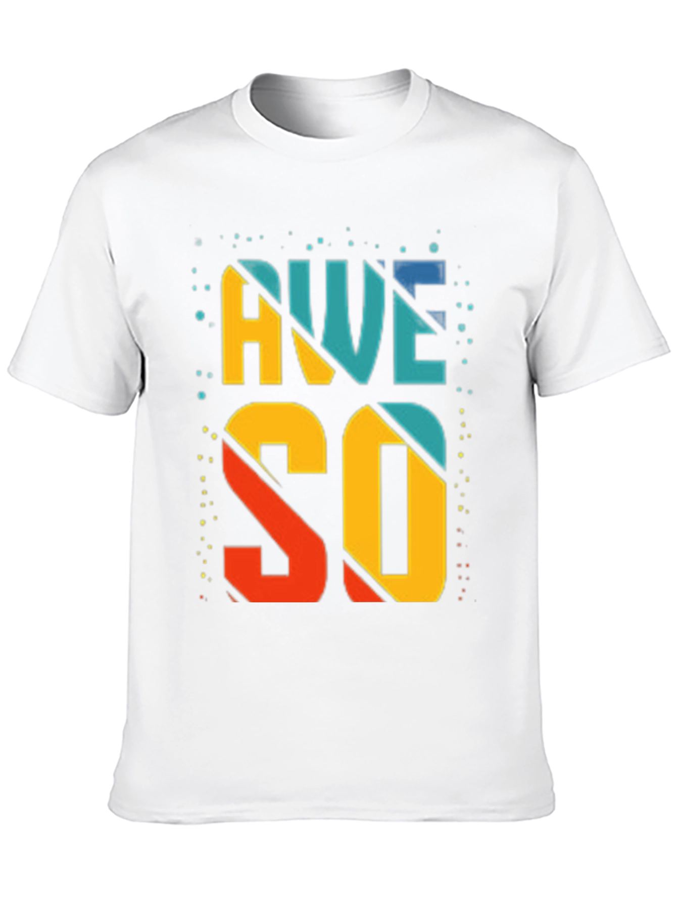 Awesome Graphic Tee - Modern Mens T-Shirt