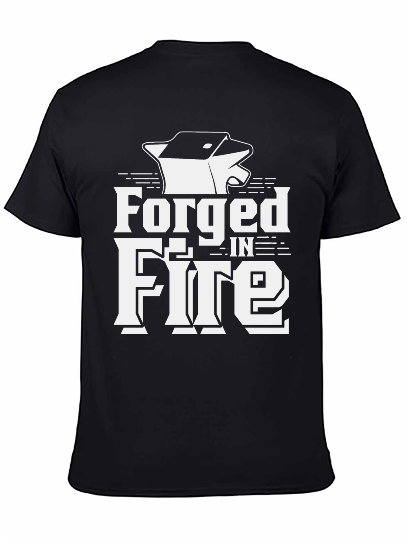 Forged in Fire Black Graphic T-Shirt