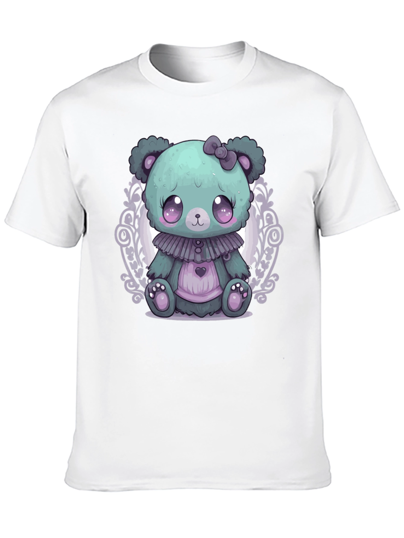 Cute Kawaii Pastel Goth Teddy Bear T-Shirt
