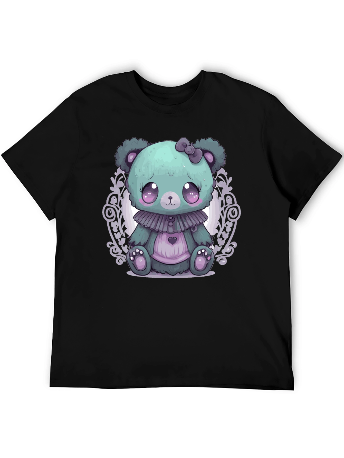 Cute Kawaii Pastel Goth Teddy Bear T-Shirt