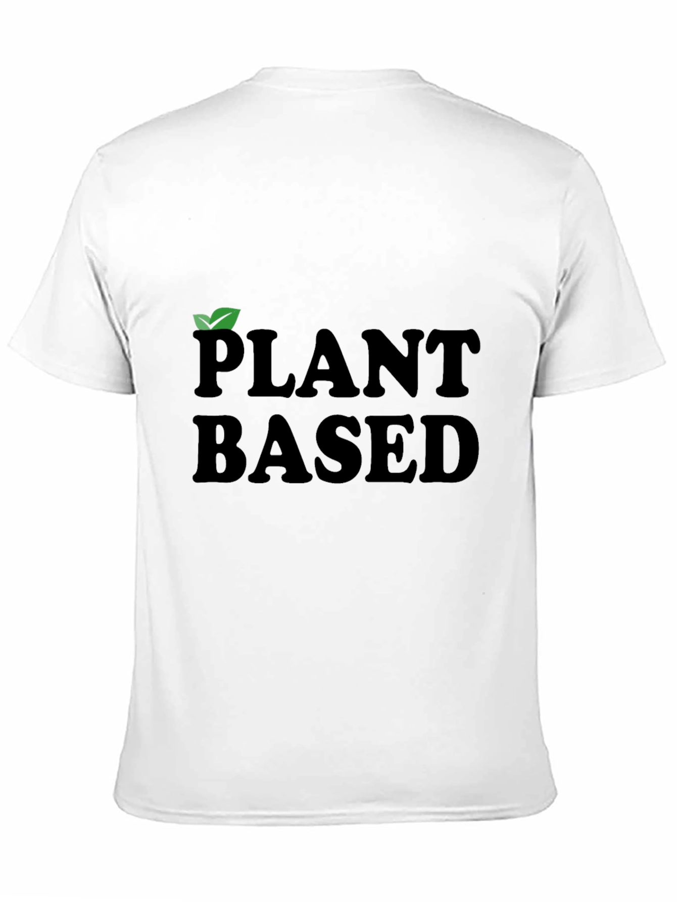 Plant Based Black Graphic Tee