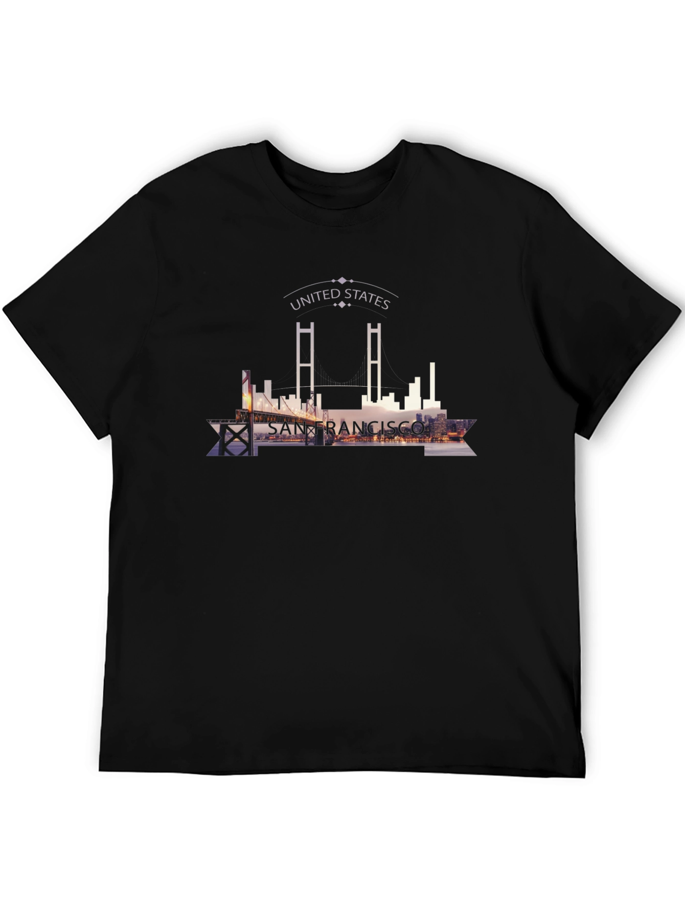 San Francisco Skyline Graphic T-Shirt