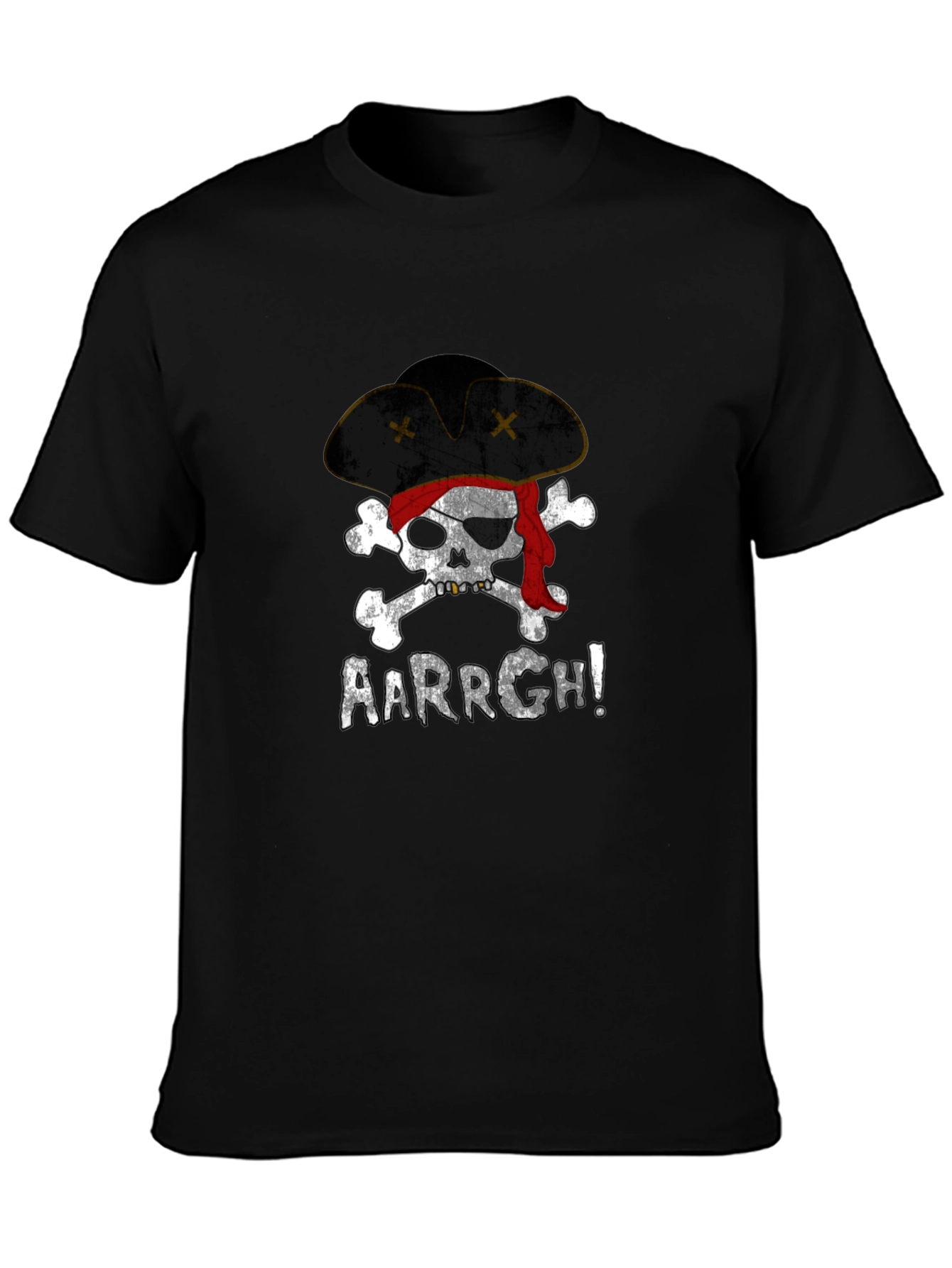 Pirate Skull AARRGH! Graphic Tee