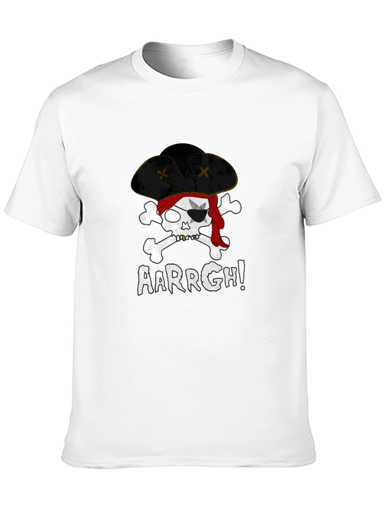Pirate Skull AARRGH! Graphic Tee