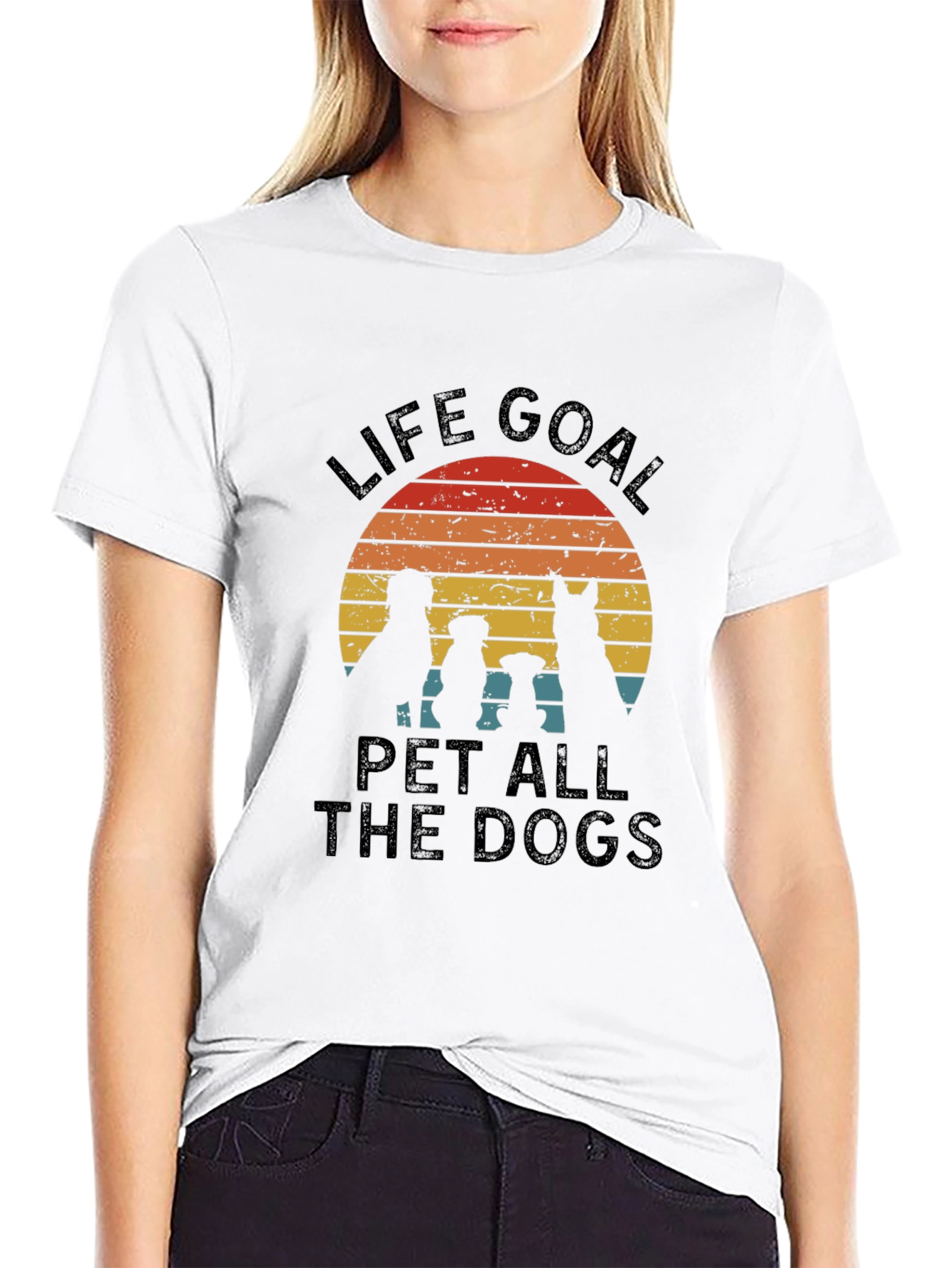 Life Goal Pet All the Dogs T-Shirt