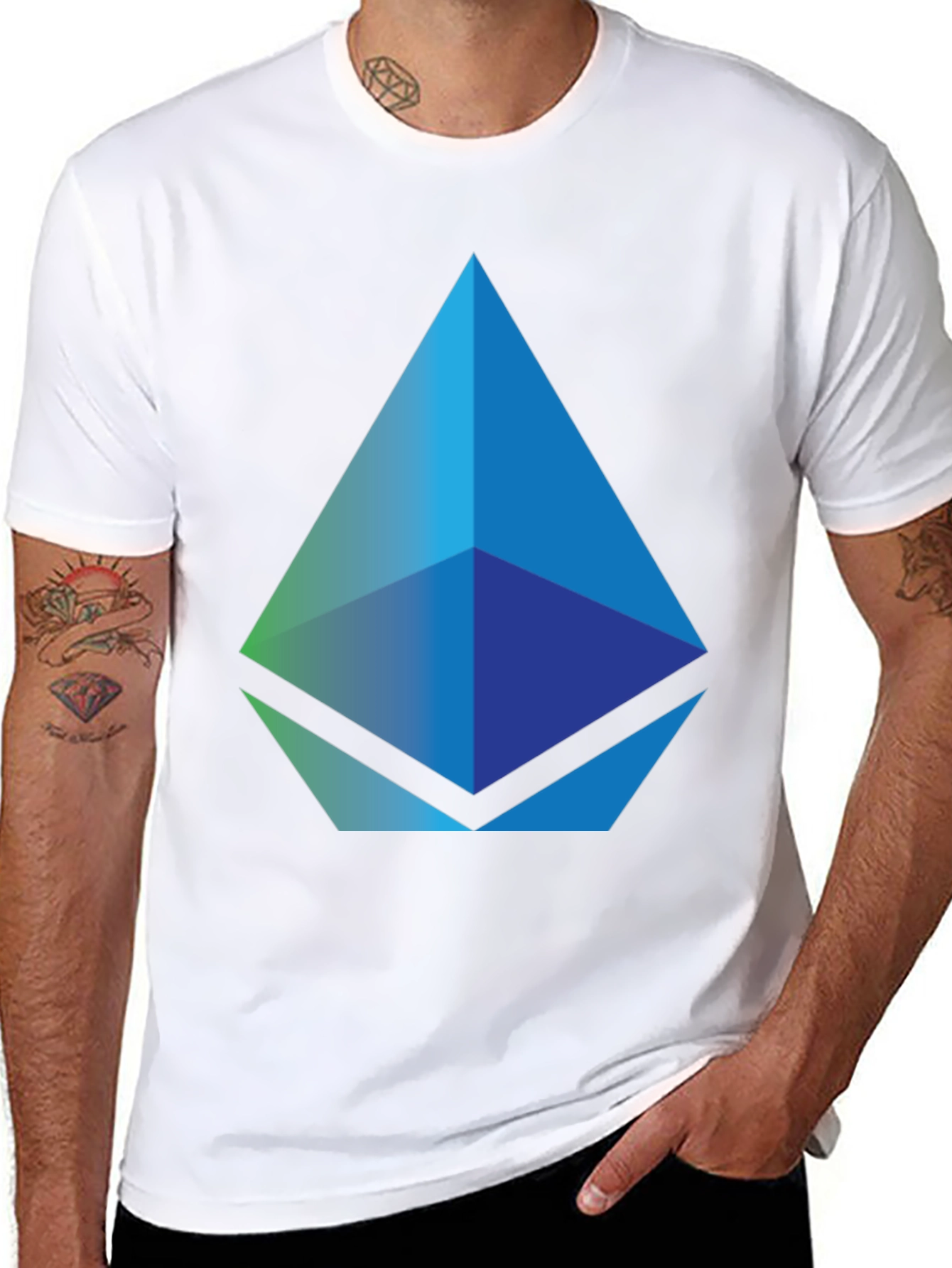 Ethereum Logo Black T-Shirt