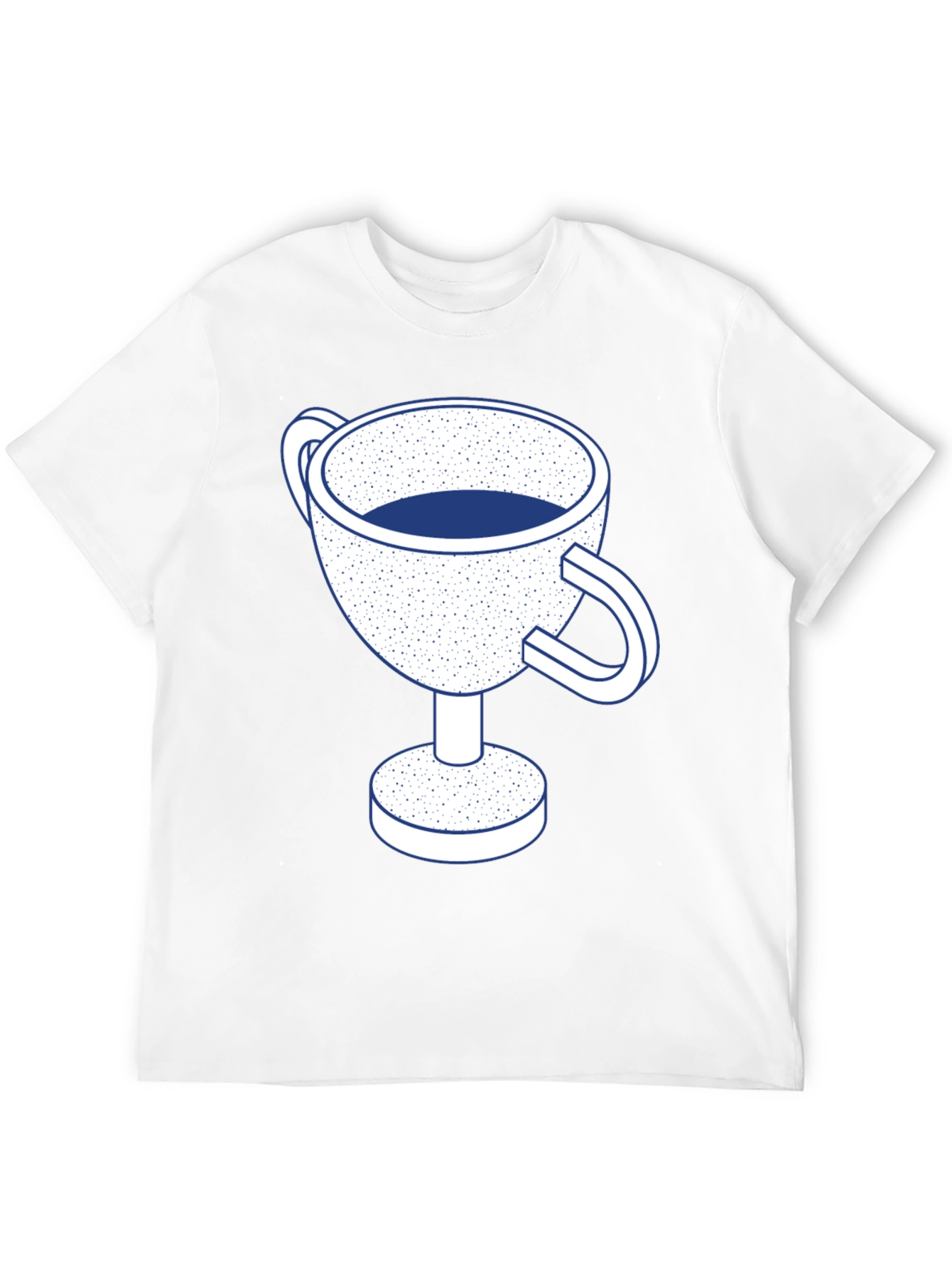 Trophy Graphic Tee - Unique Cup Design