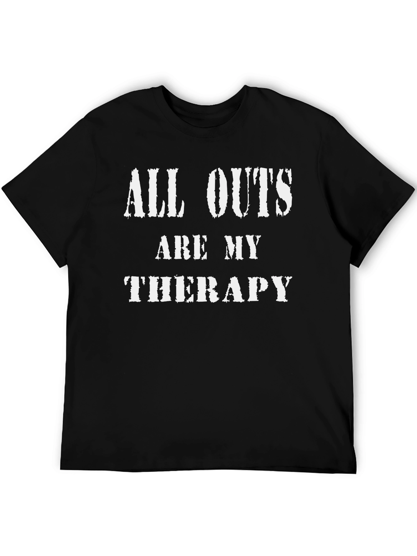 All Outs Are My Therapy Graphic Tee