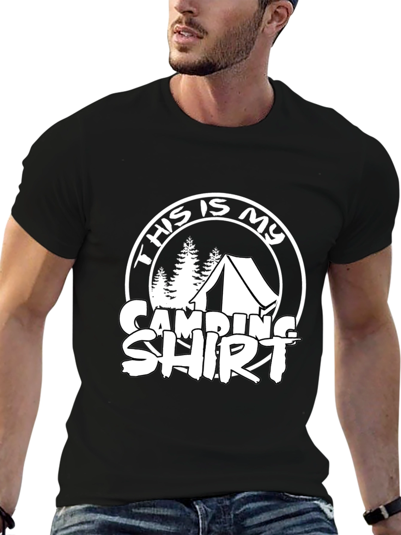 Camping T-Shirt - This is My Camping Shirt Design