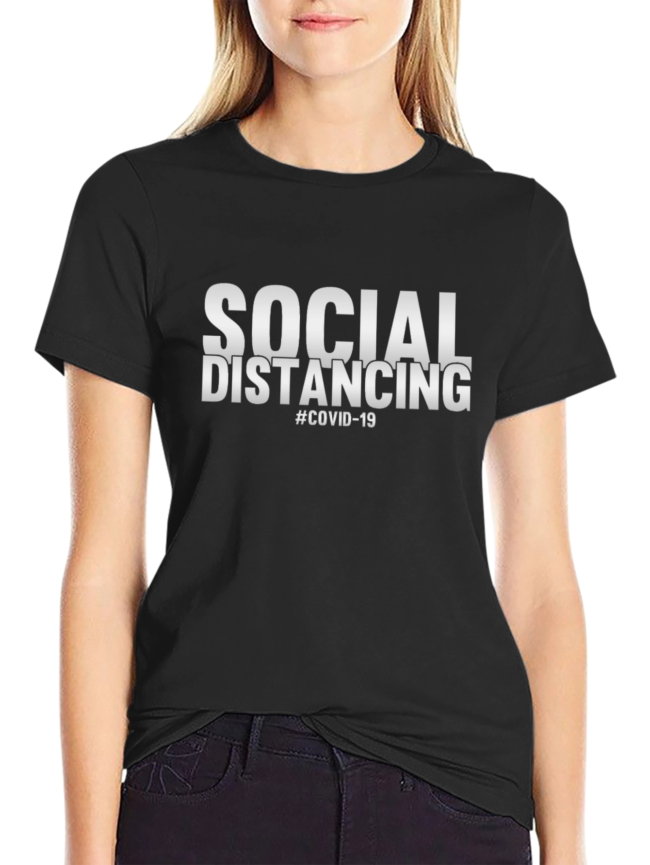 Social Distancing T-Shirt COVID-19 Awareness
