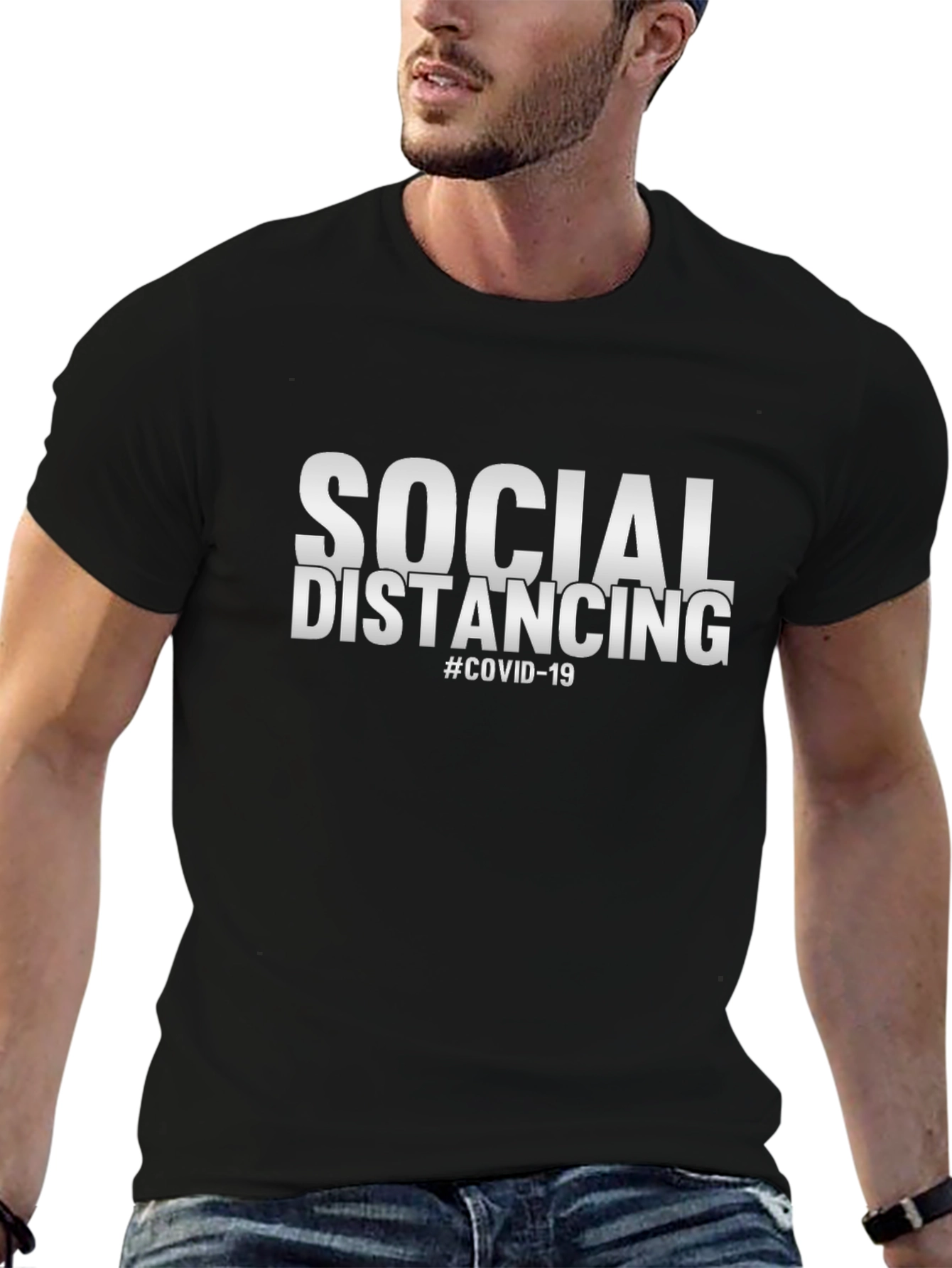 Social Distancing T-Shirt COVID-19 Awareness