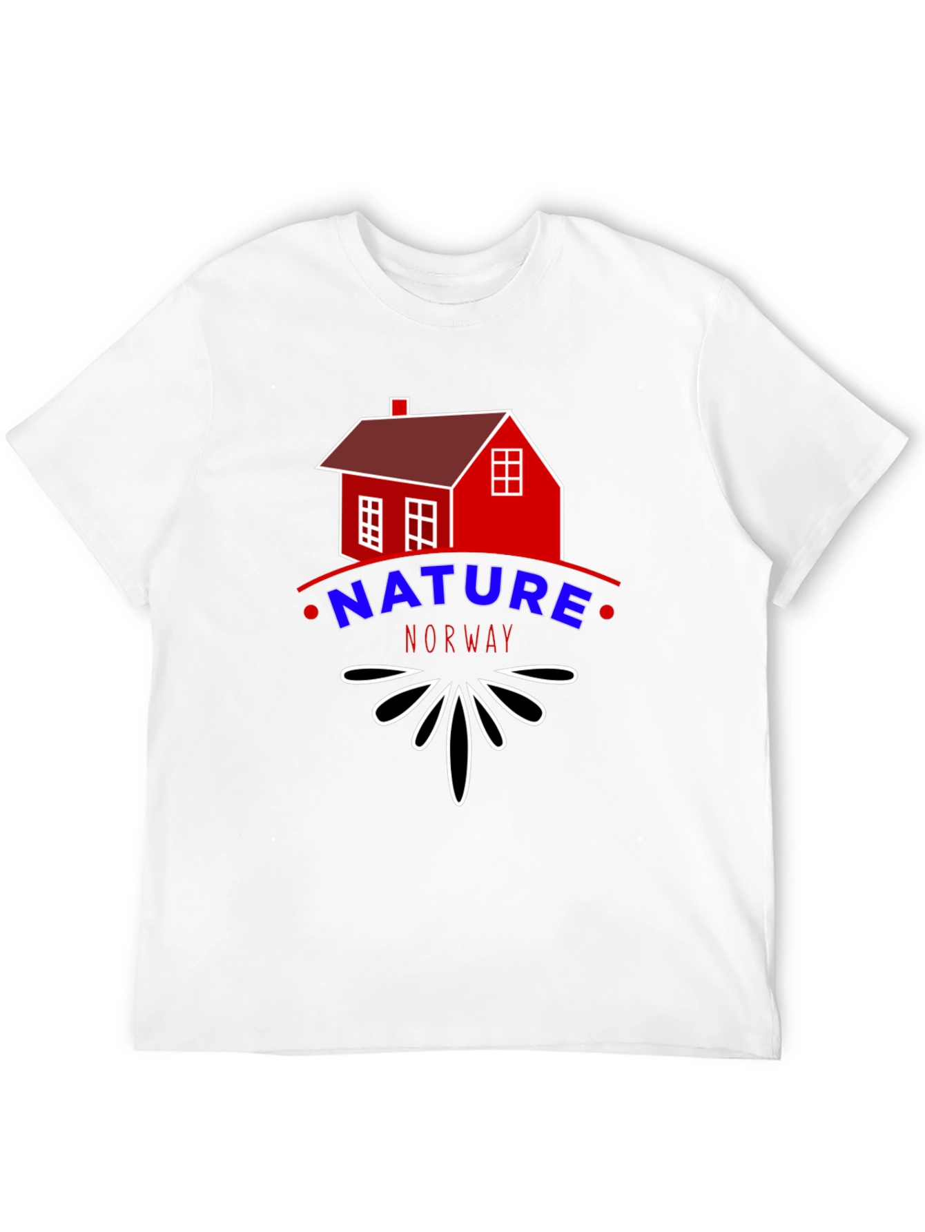 Nature Norway Tee - Cabin Graphic