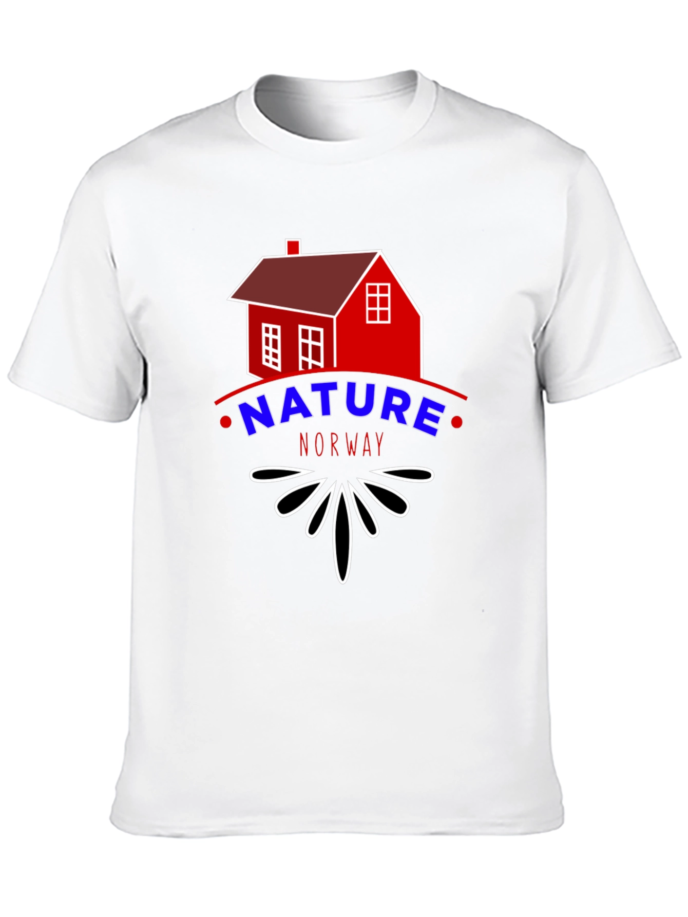 Nature Norway Tee - Cabin Graphic