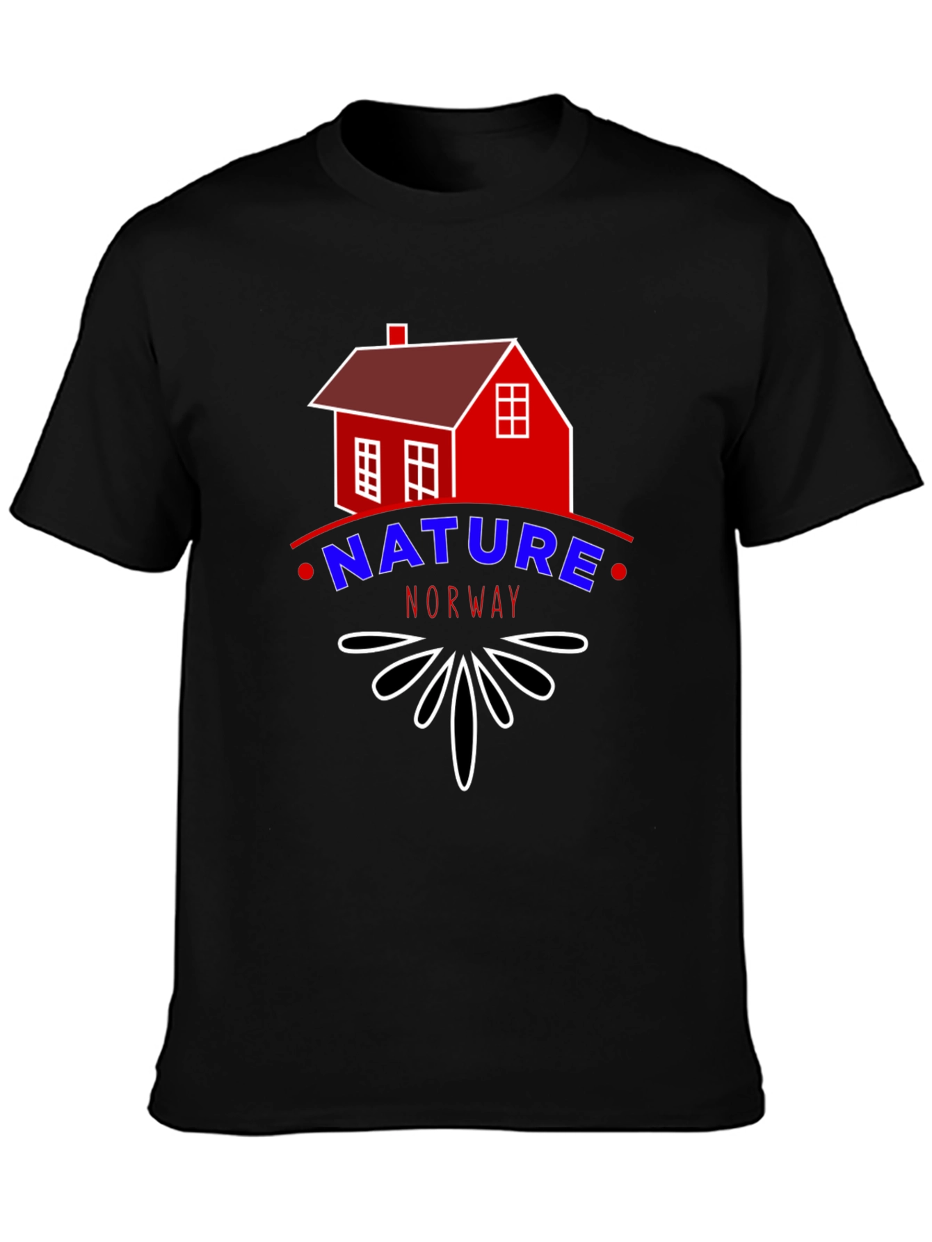 Nature Norway Tee - Cabin Graphic
