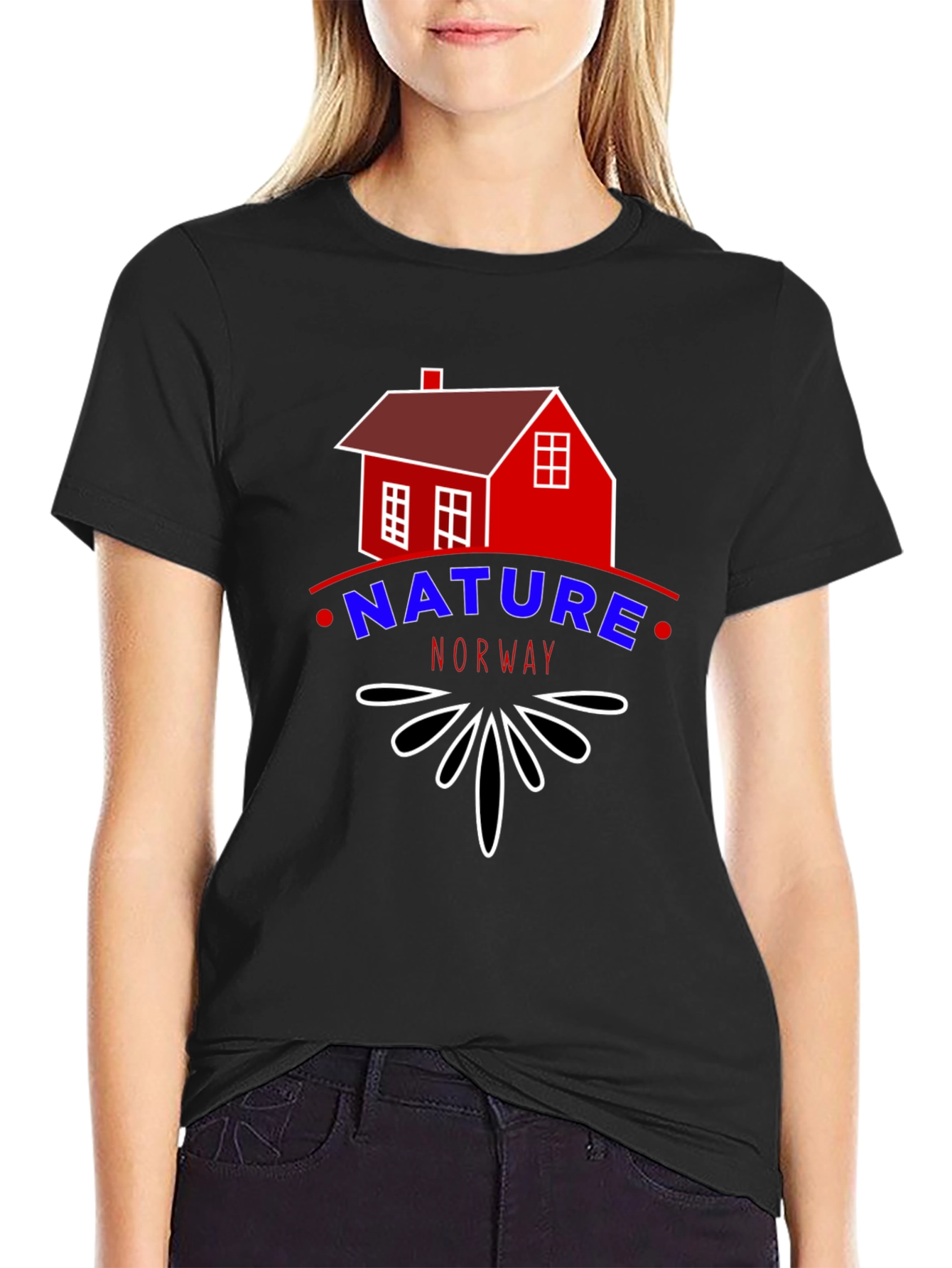 Nature Norway Tee - Cabin Graphic
