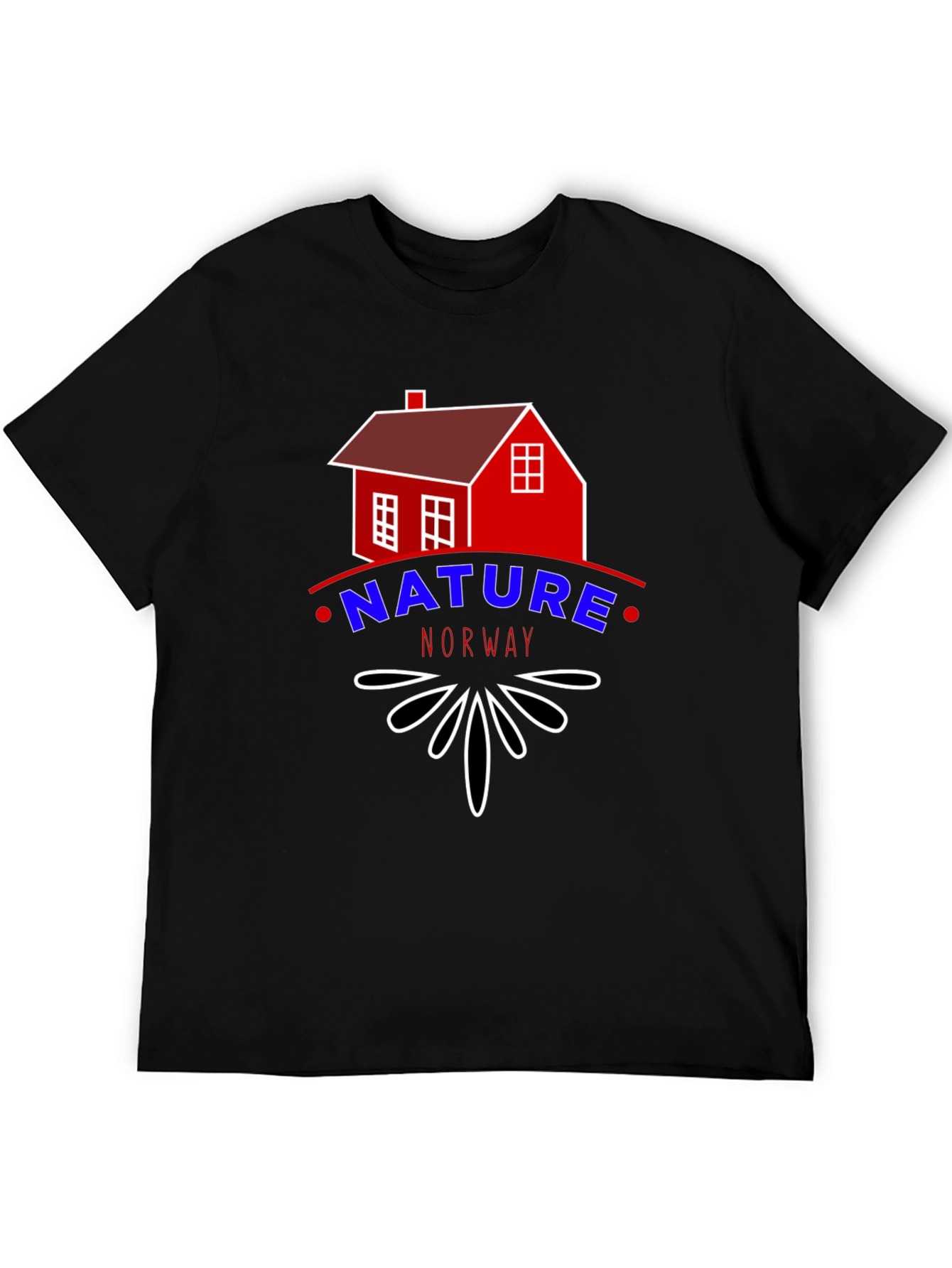 Nature Norway Tee - Cabin Graphic