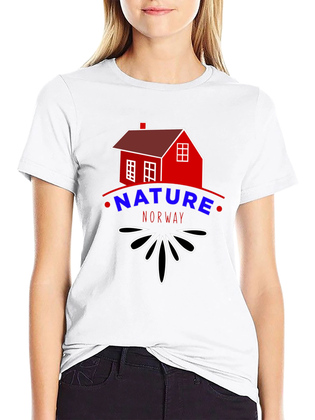 Nature Norway Tee - Cabin Graphic
