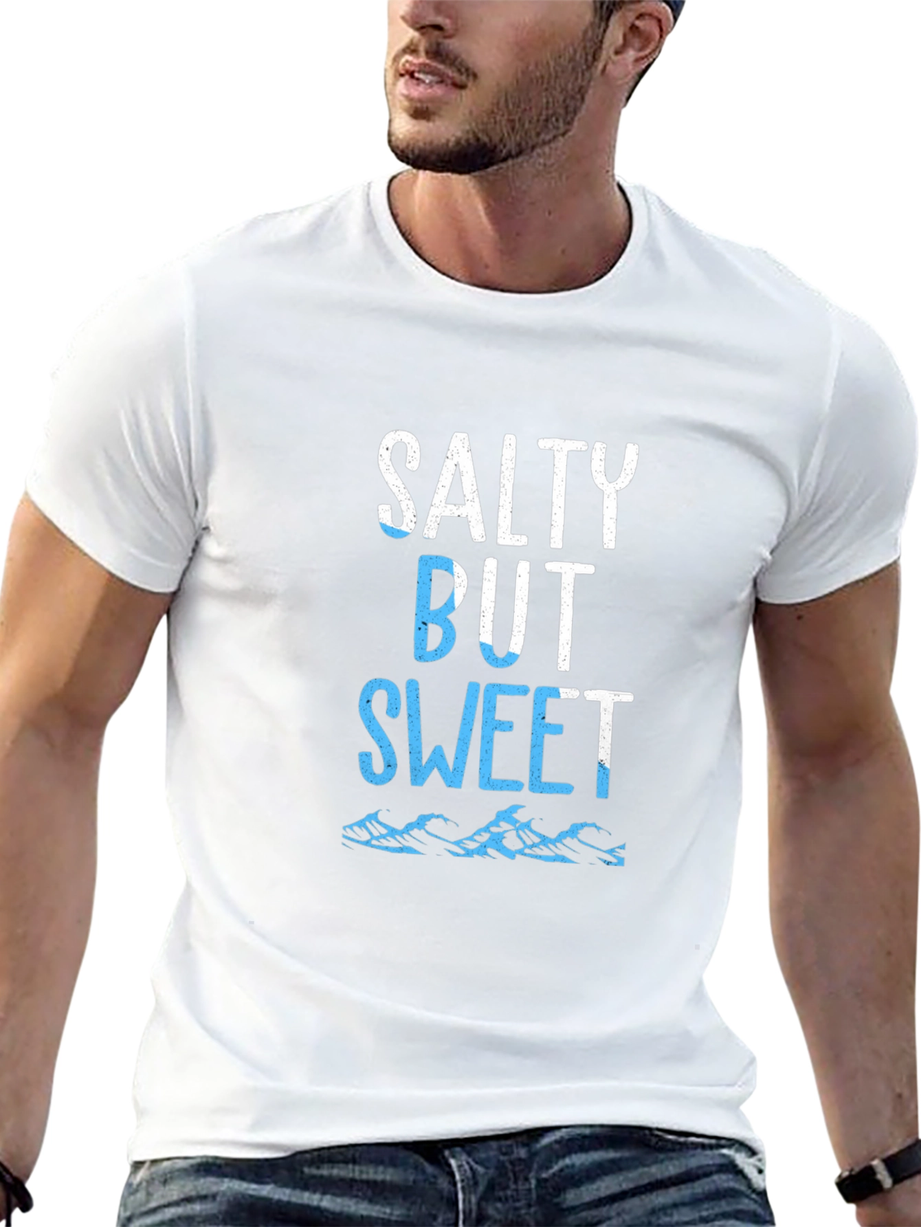 Salty But Sweet Graphic Tee - Coastal Vibes T-Shirt