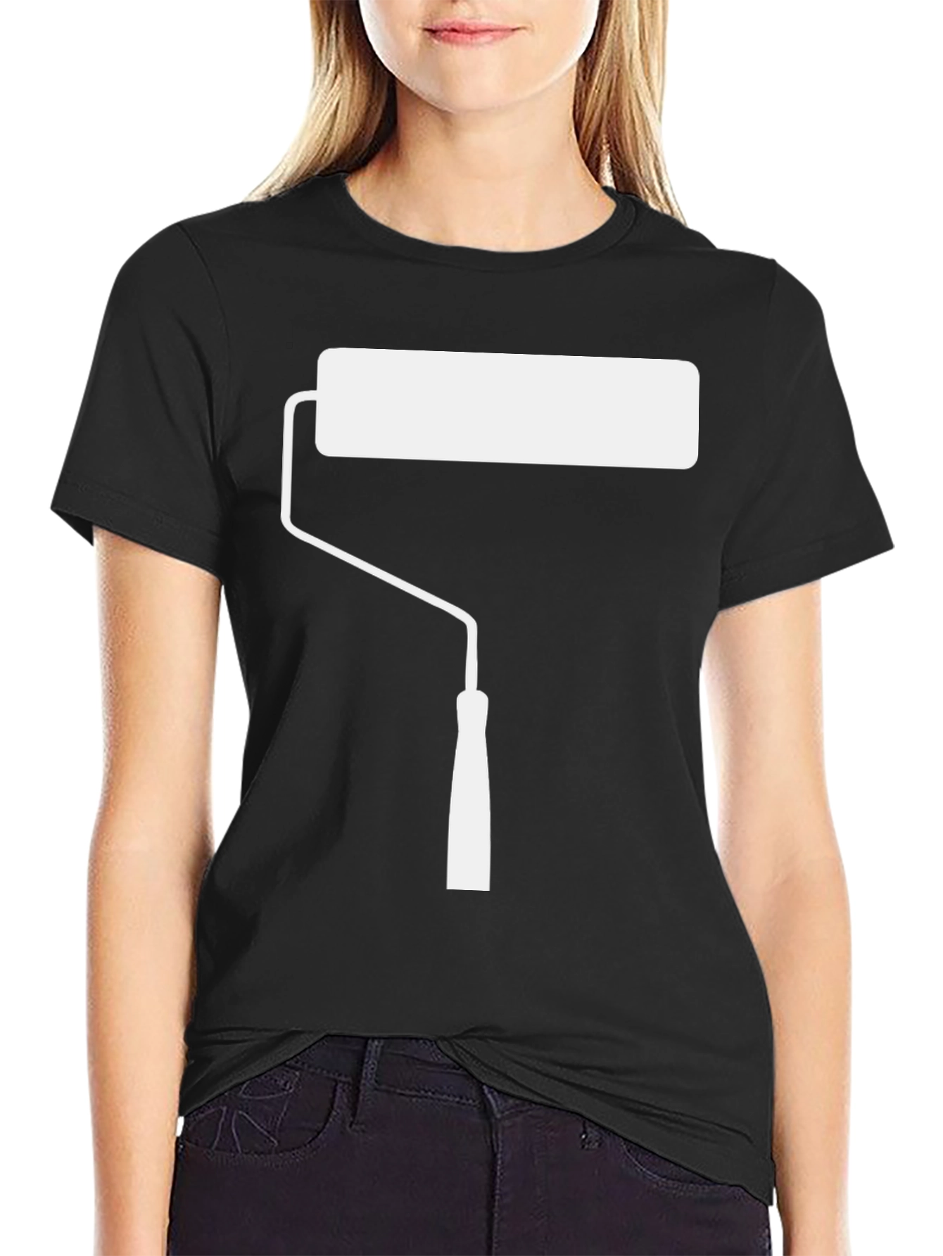 Paint Roller Graphic T-Shirt - Painters Tee