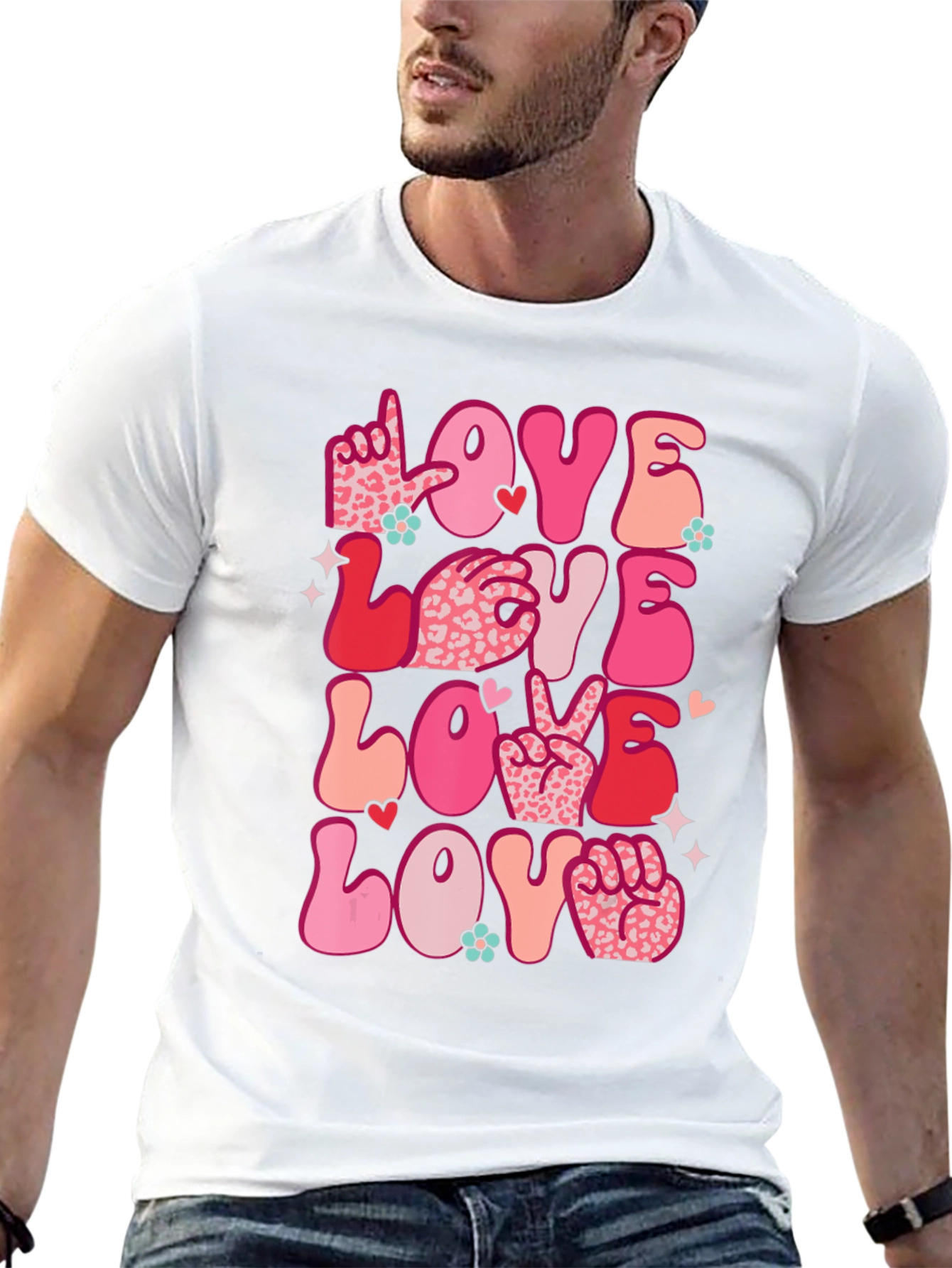 Love Sign Language Graphic Tee