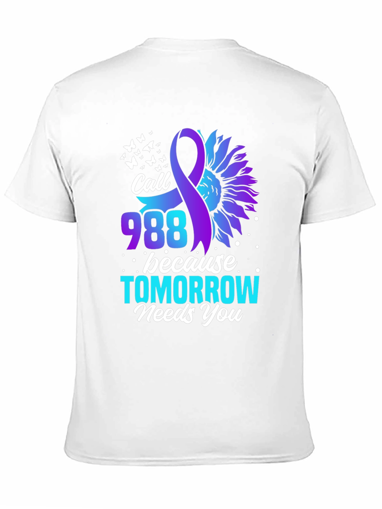 Call 988 T-Shirt - Suicide Prevention Awareness Tee