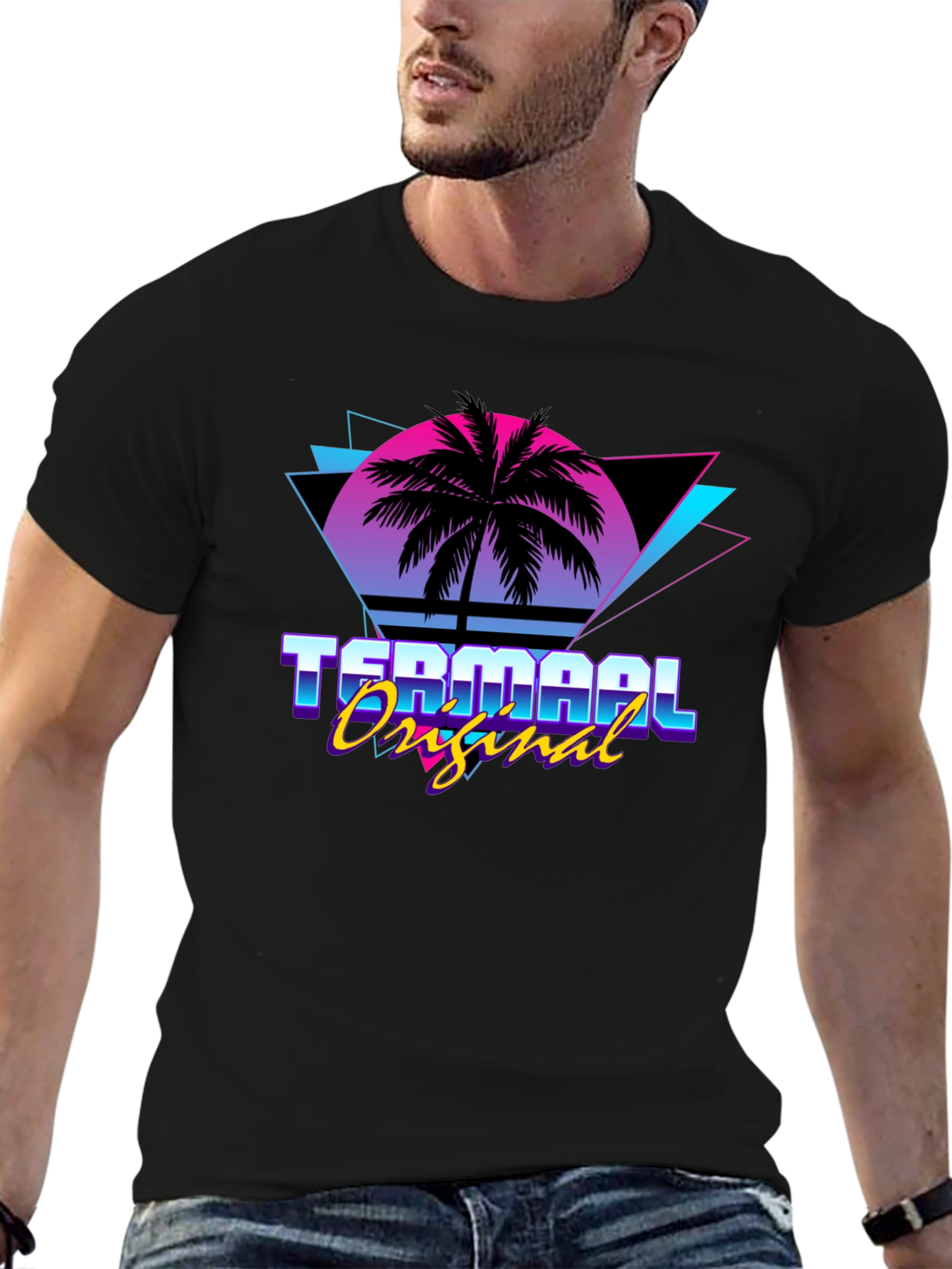 Retro Palm Tree T-Shirt