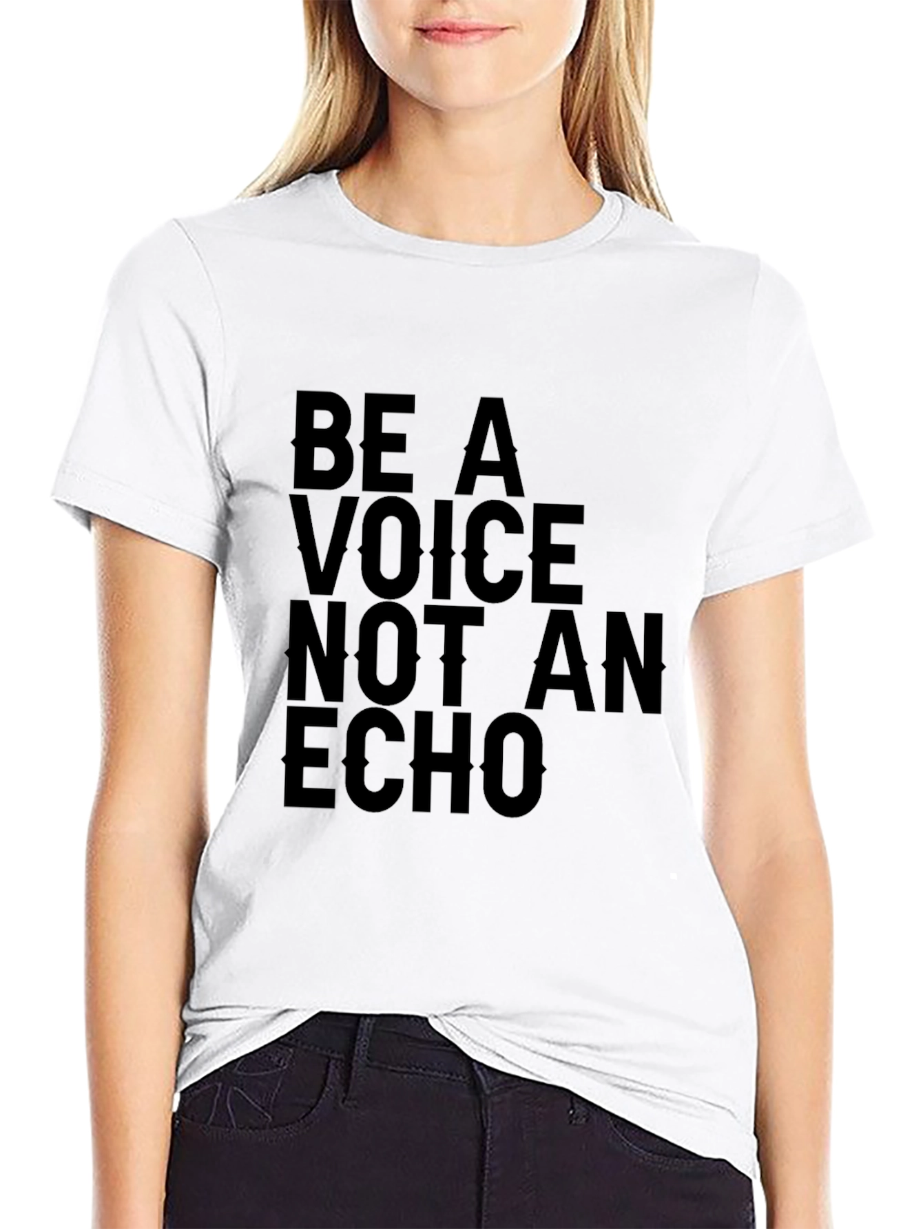 Be A Voice Tee - Motivational T-Shirt