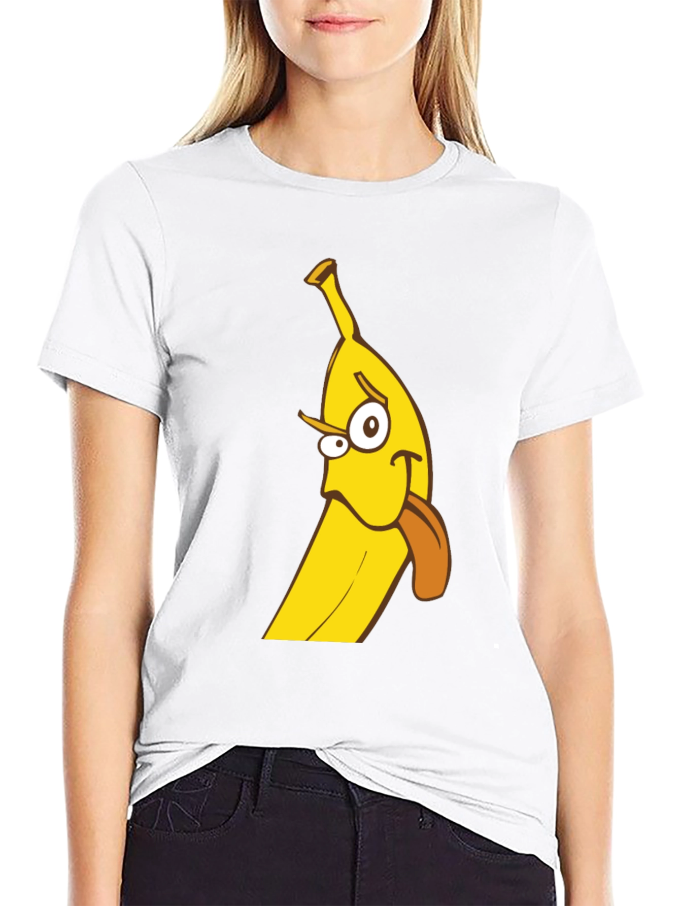 Funny Banana Graphic T-Shirt - Quirky Humor Tee