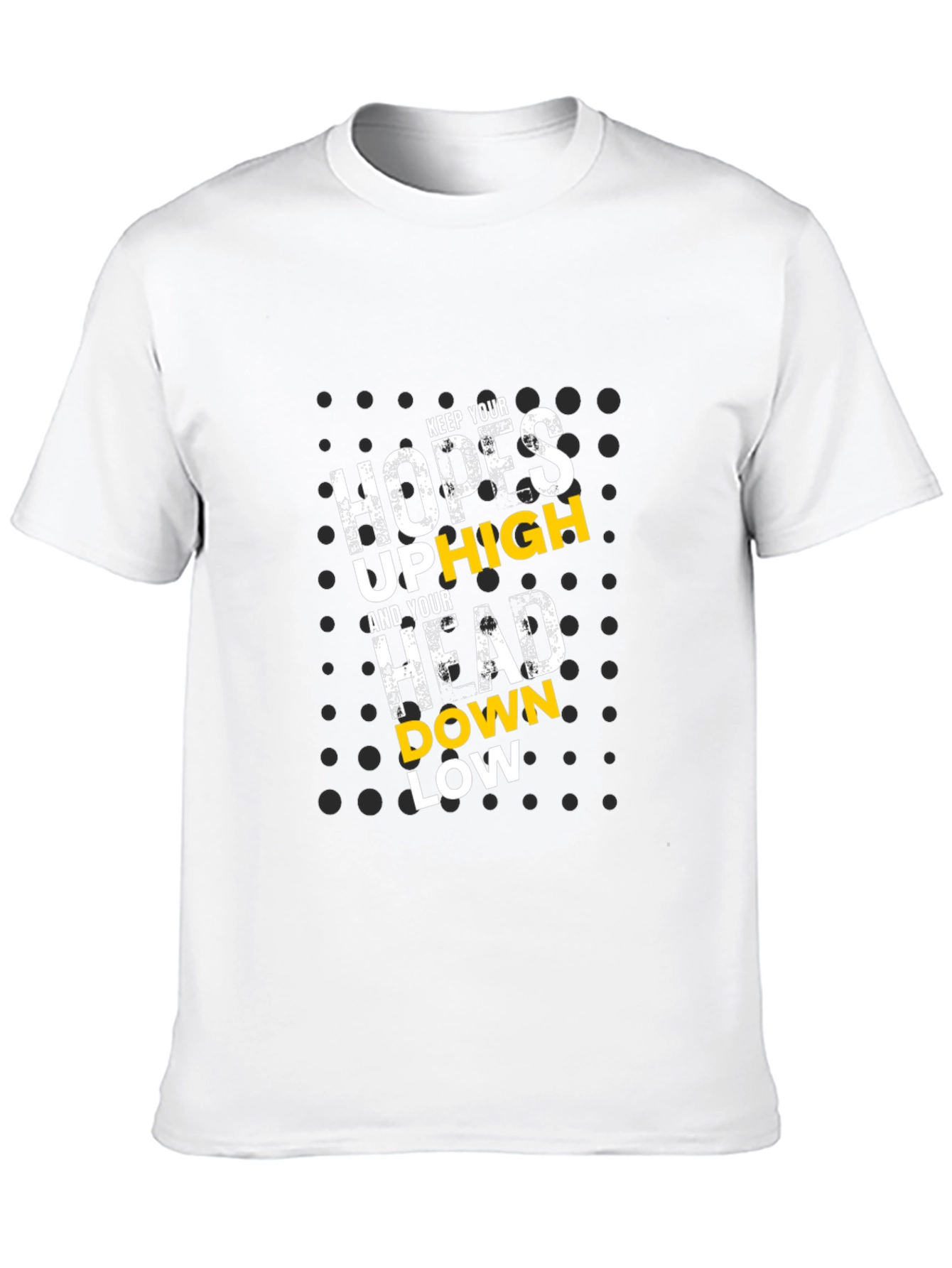 Motivational Graphic Tee - Keep Hopes Up High