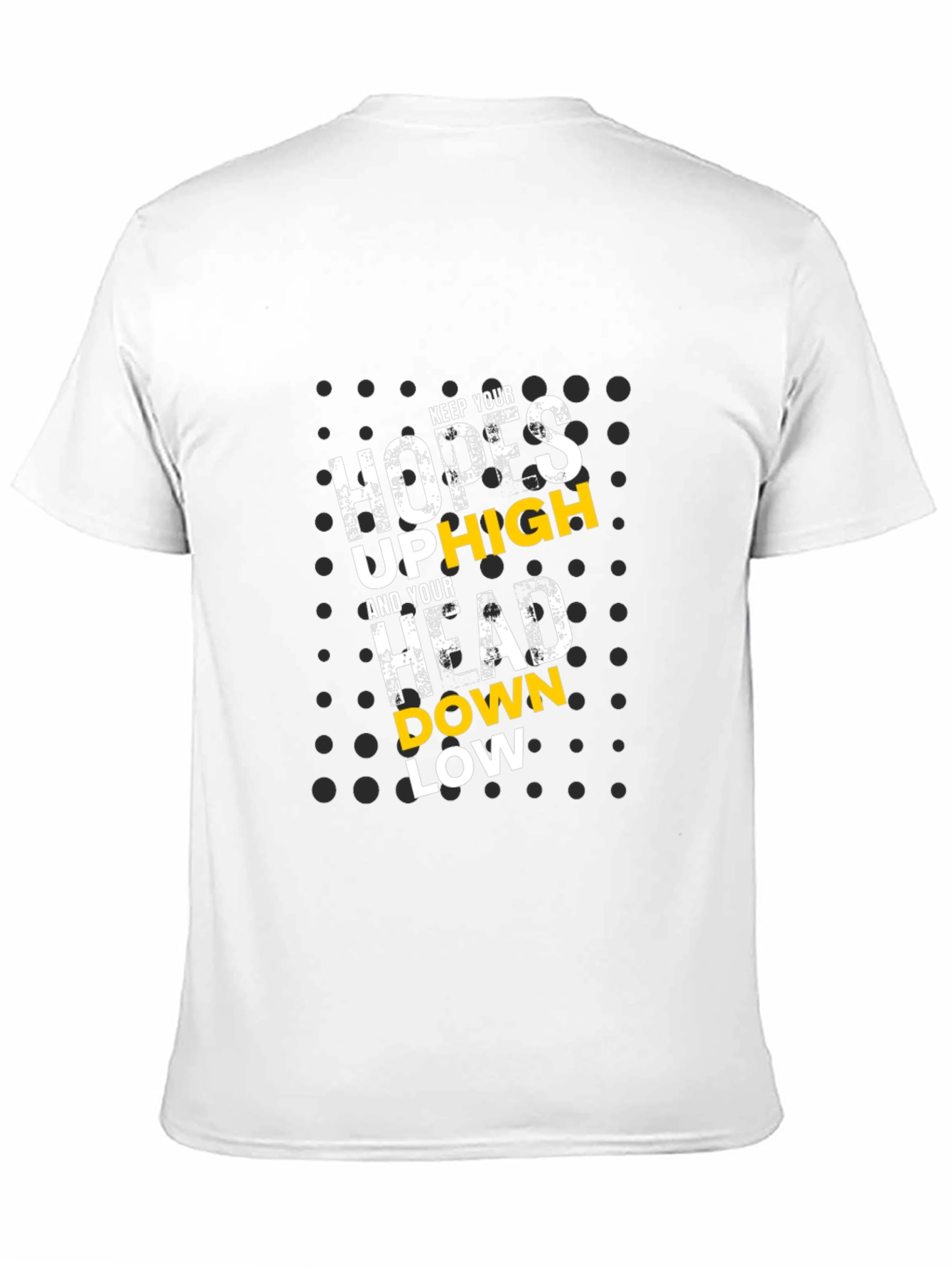 Motivational Graphic Tee - Keep Hopes Up High