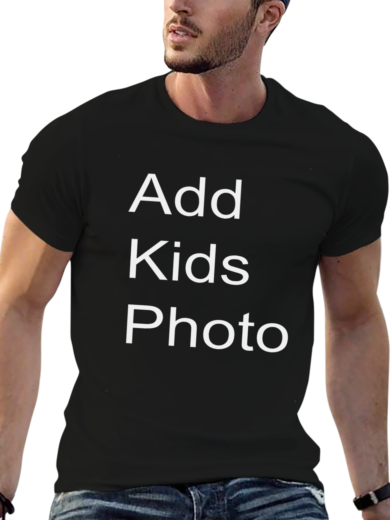 Customizable Photo T-Shirt - Add Your Kids Photo!
