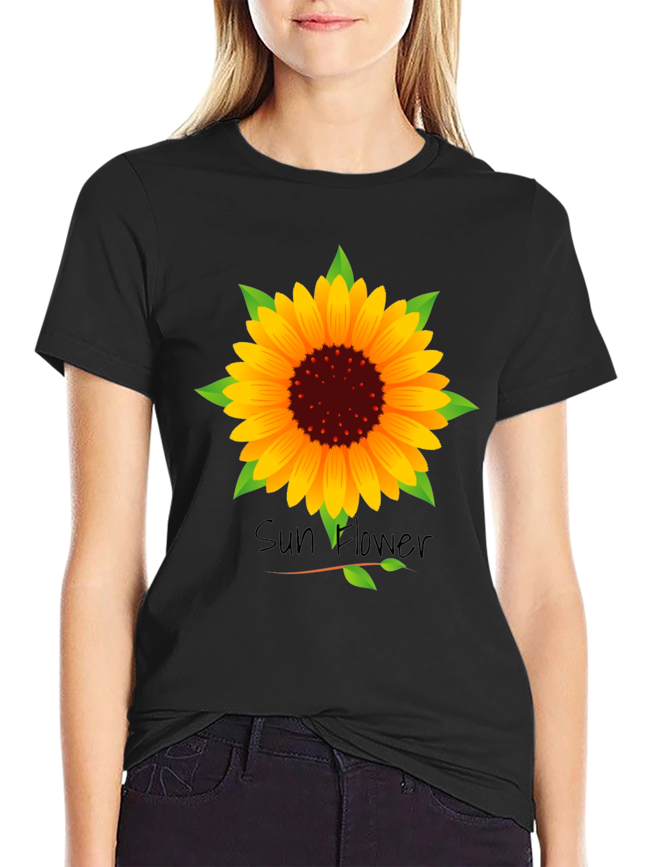 Sunflower Graphic Tee - Stylish Casual Wear