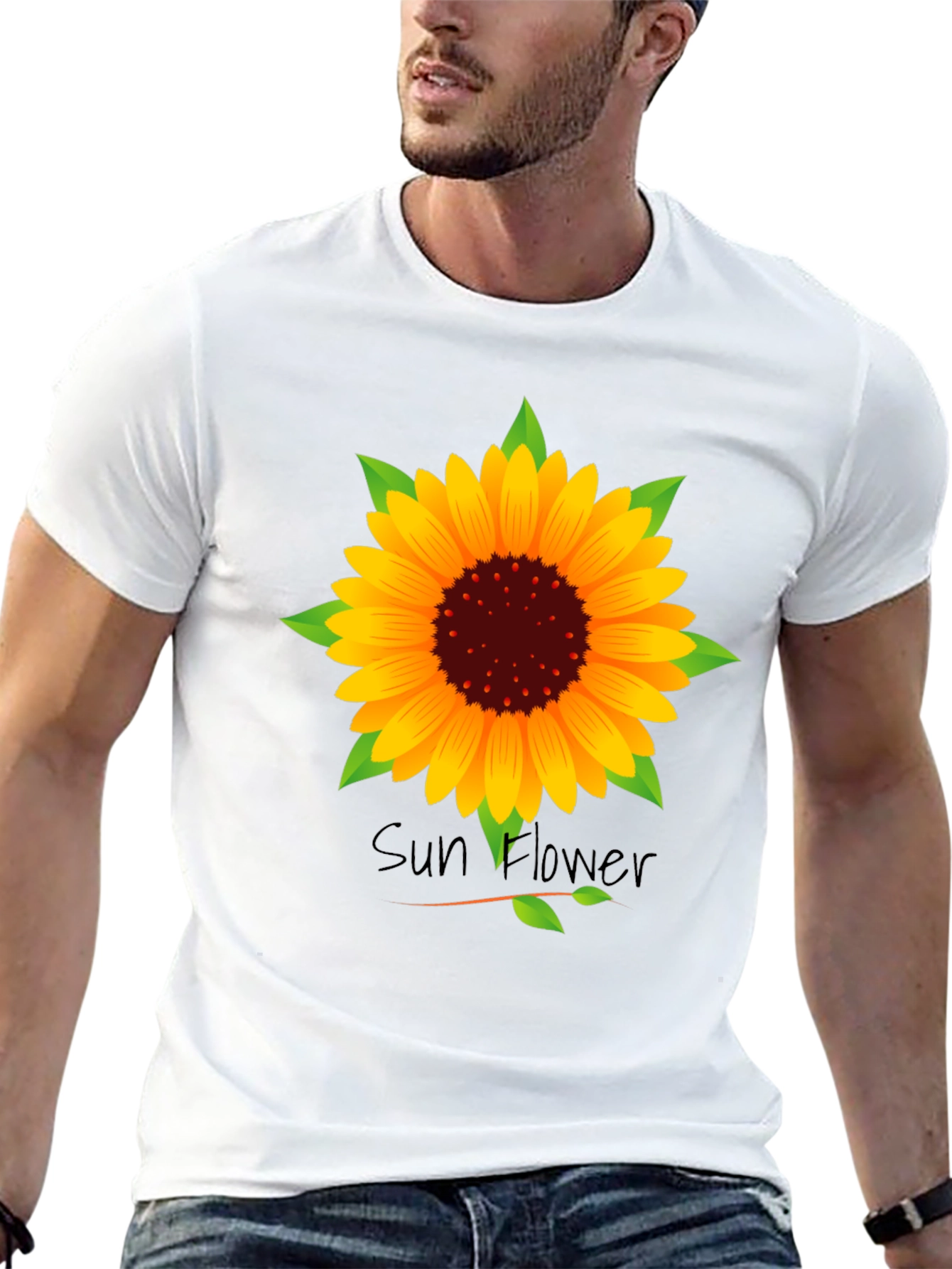 Sunflower Graphic Tee - Stylish Casual Wear