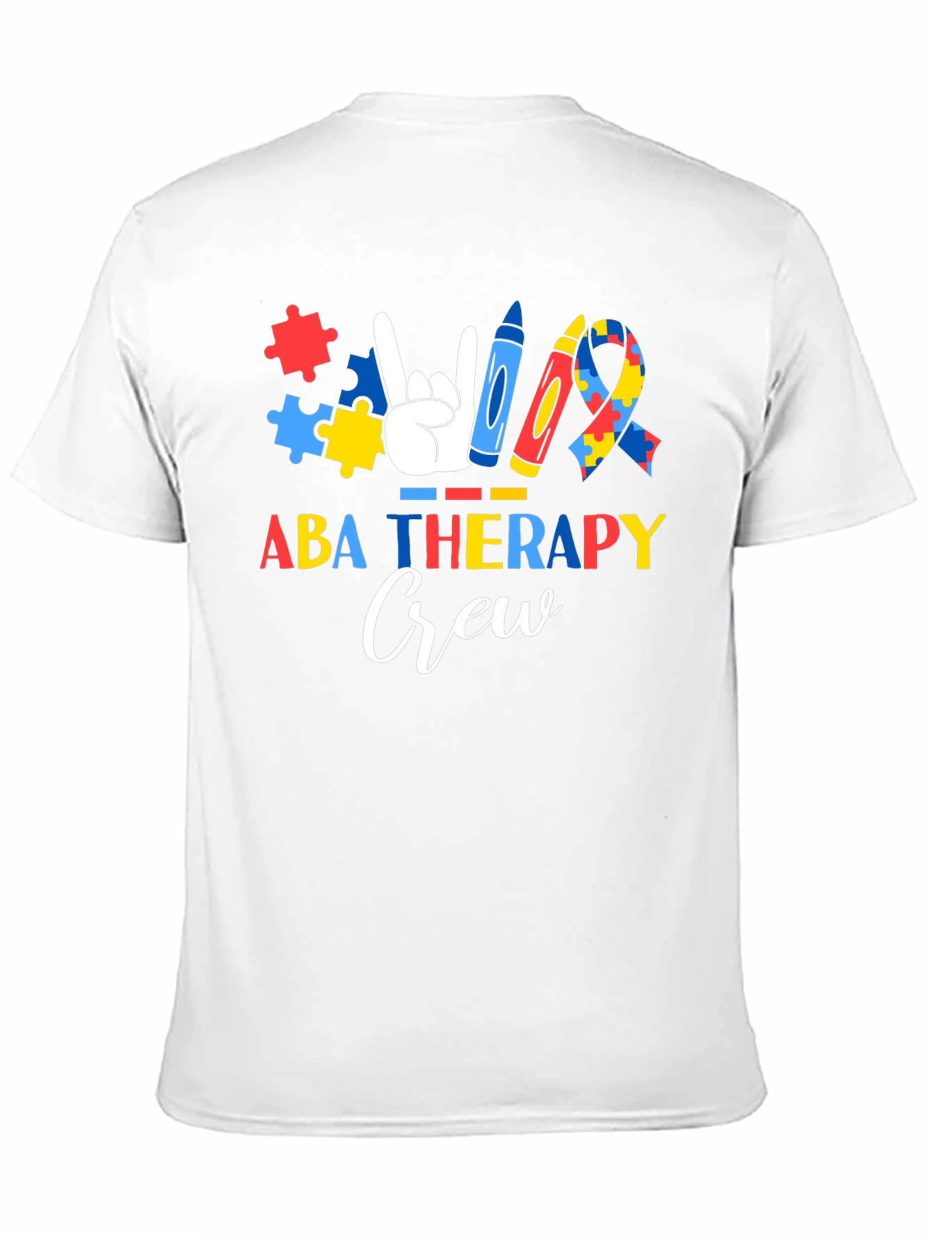 ABA Therapy Crew Autism Awareness T-Shirt
