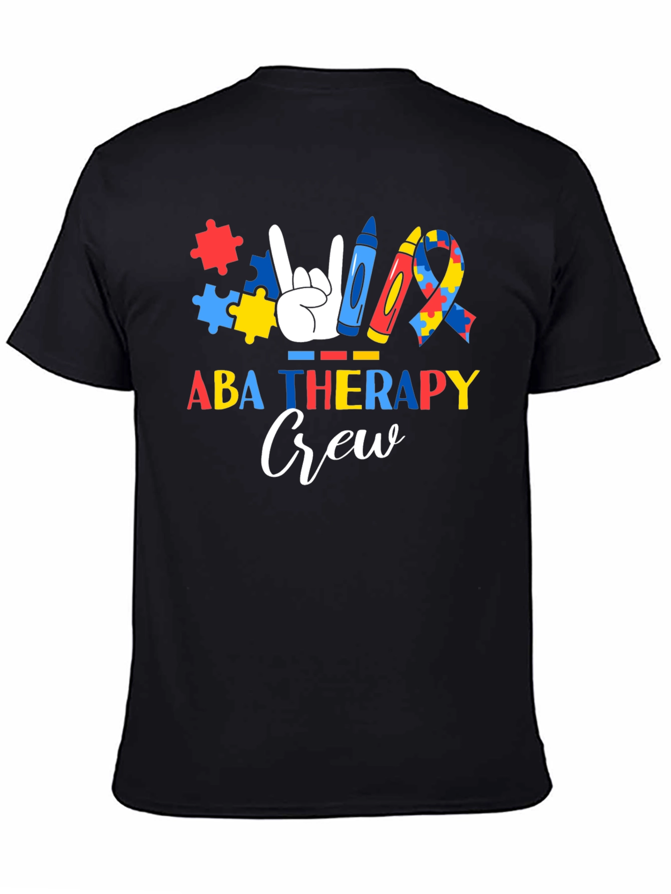 ABA Therapy Crew Autism Awareness T-Shirt