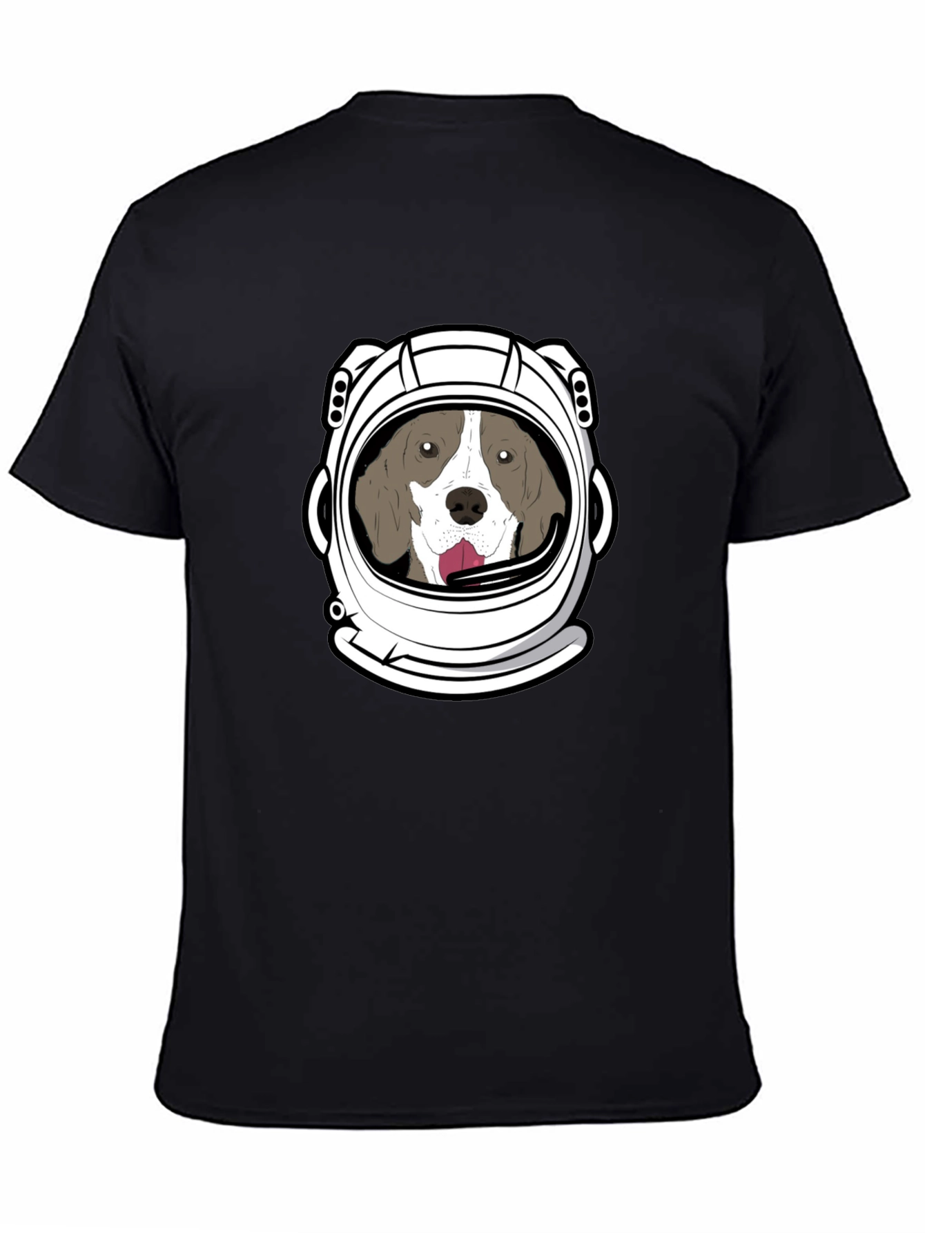 Dog Astronaut Graphic T-Shirt