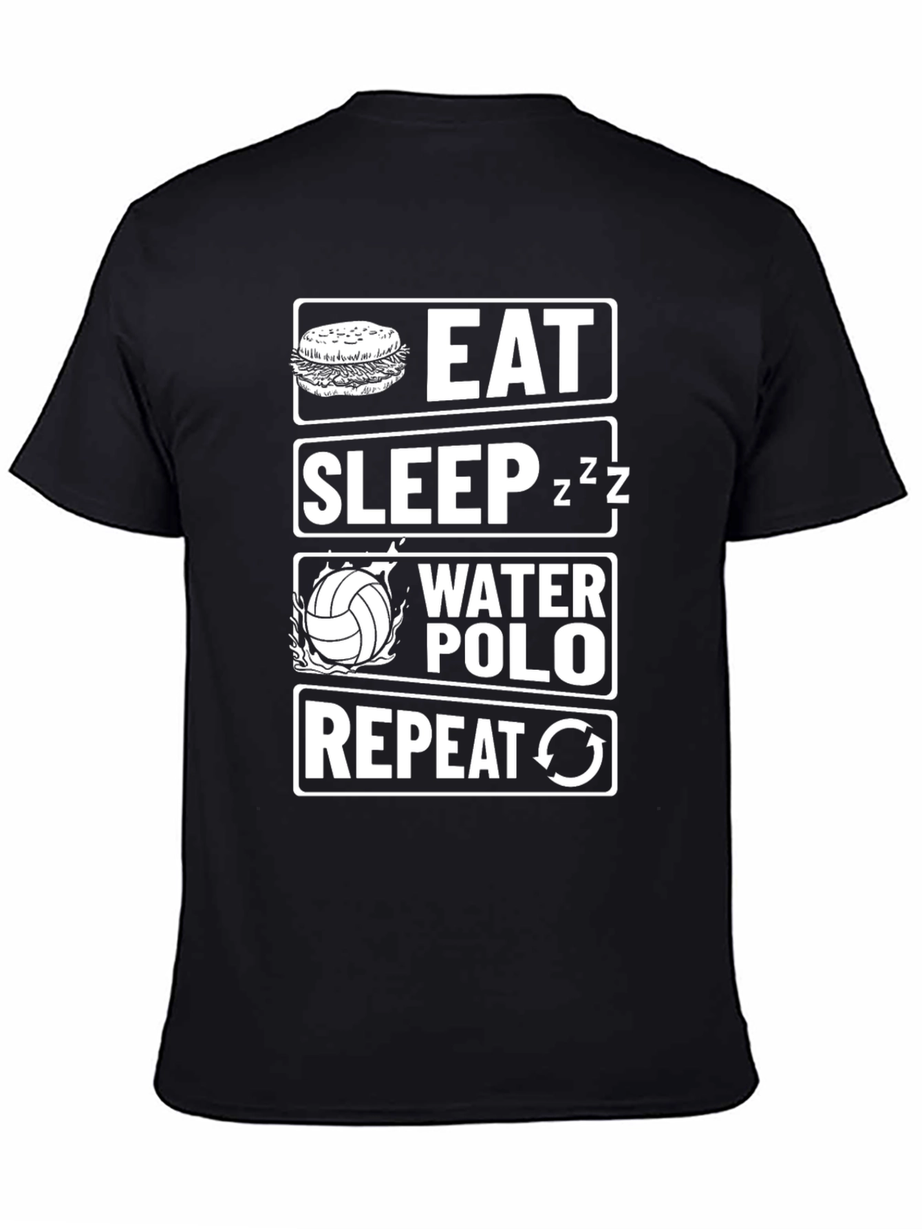 Eat Sleep Water Polo Repeat T-Shirt