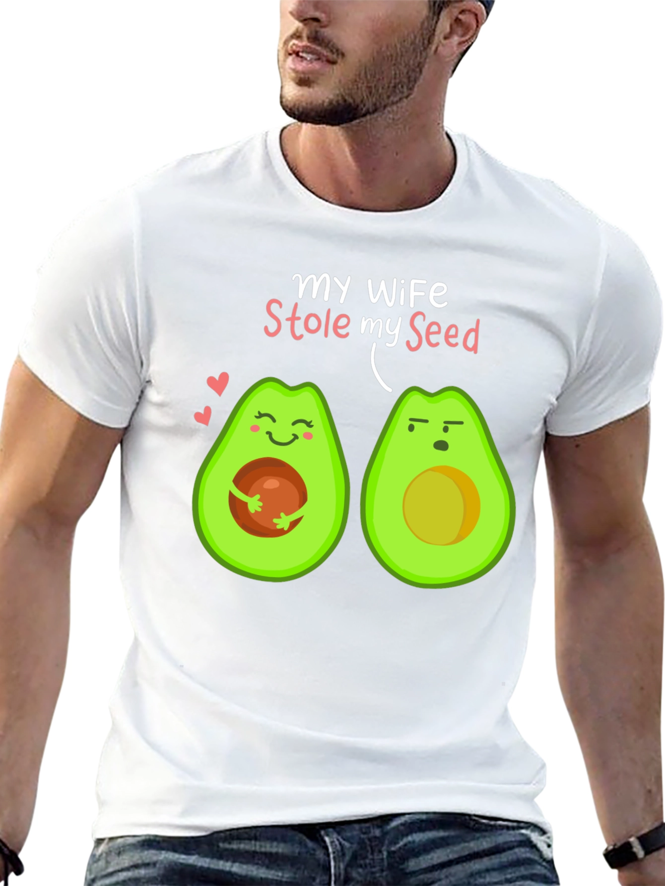 My Wife Stole My Seed Avocado T-Shirt
