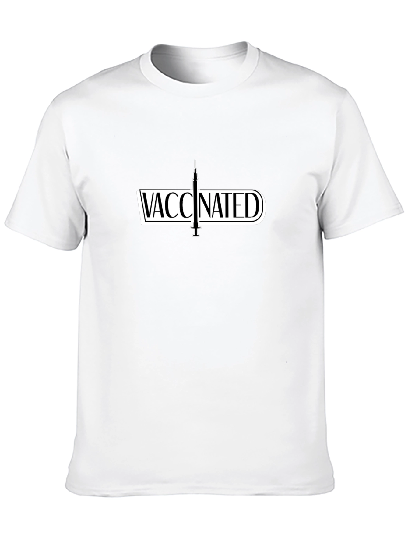 Vaccinated Tee - Stay Safe Stay Stylish
