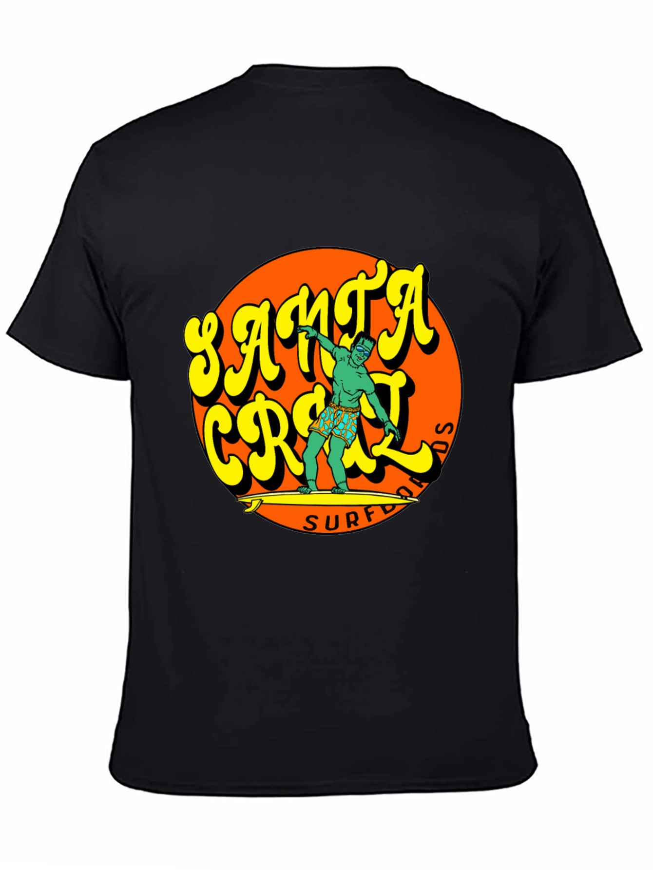 Santa Cruz Surf T-Shirt - Retro Style