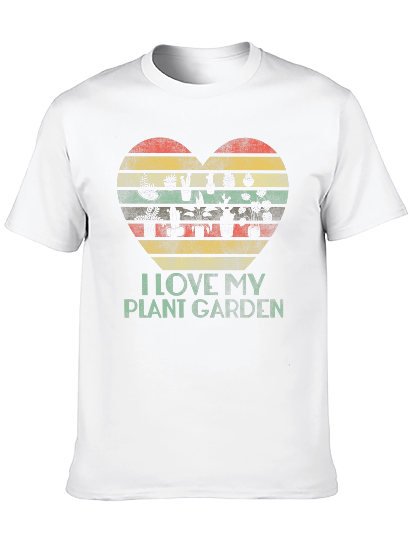 I Love My Plant Garden Graphic T-Shirt