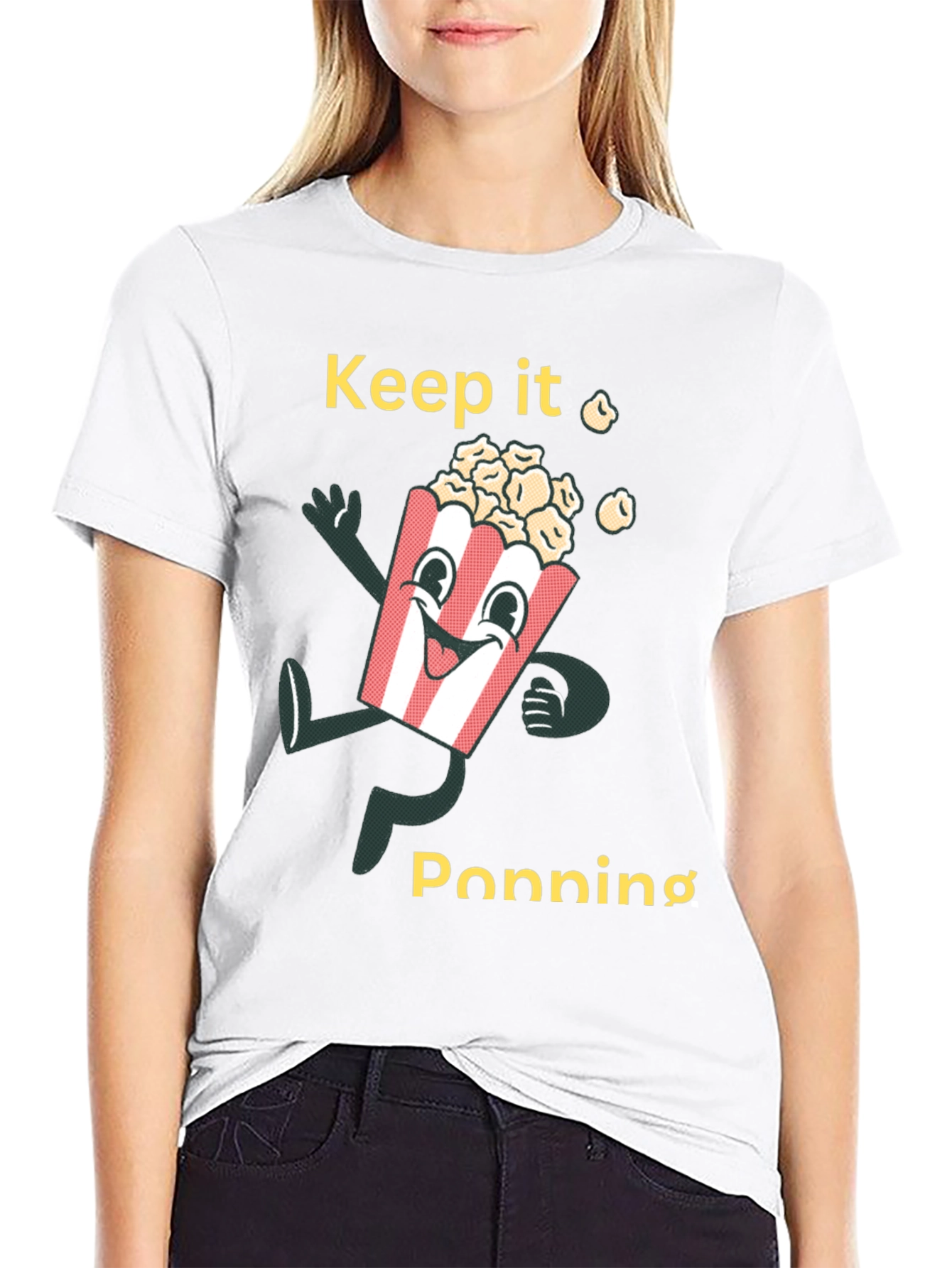 Keep it Popping T-Shirt - Movie Night Tee