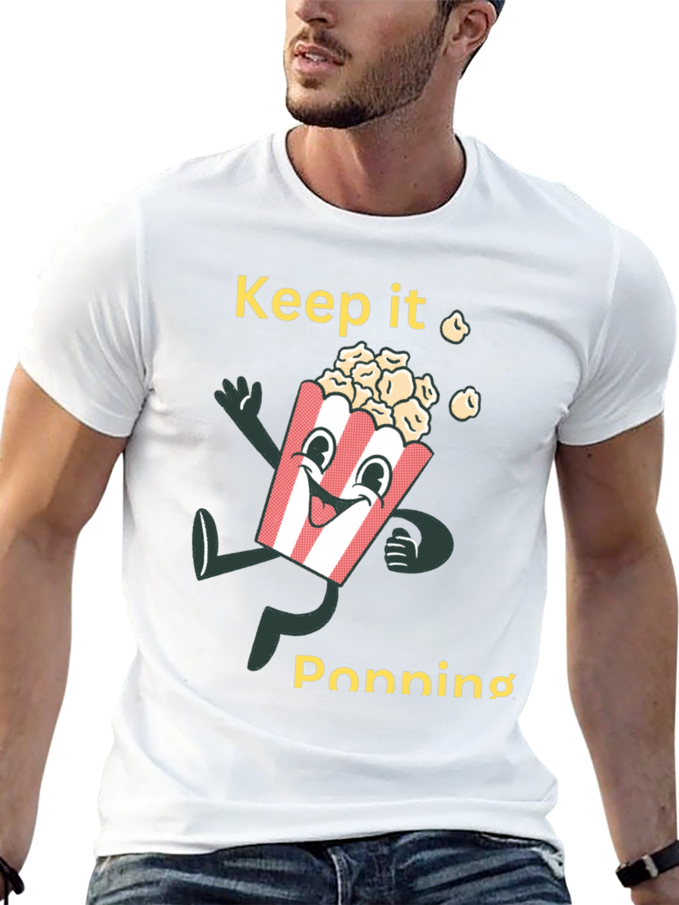 Keep it Popping T-Shirt - Movie Night Tee